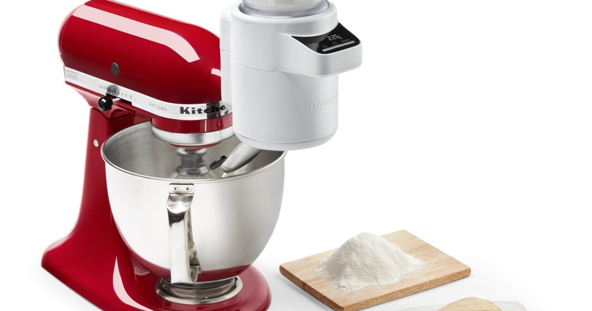 KitchenAid Sifter & Scale Attachment - Magnolia