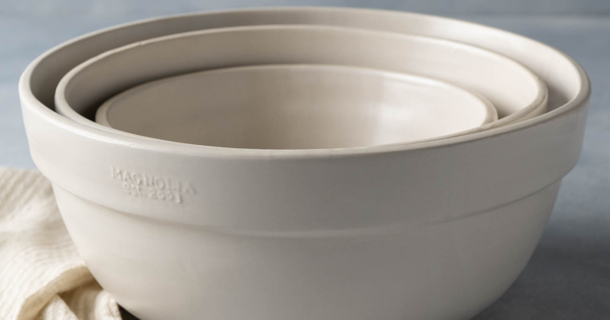 Laurie Mixing Bowl Set - Magnolia