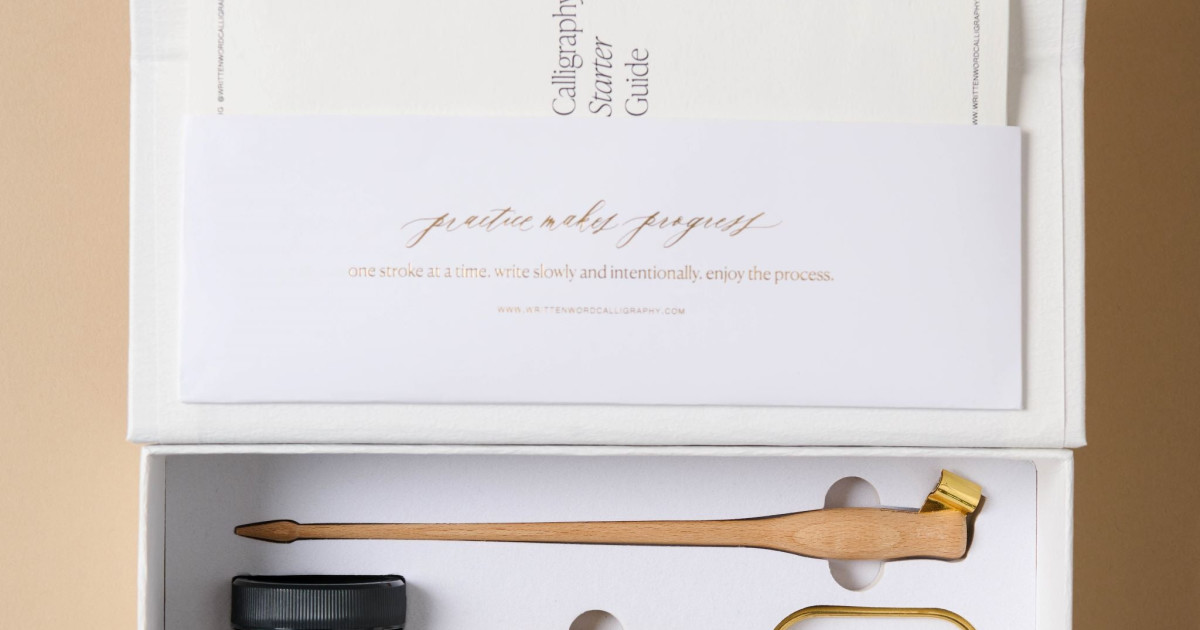 Mini Calligraphy Starter Kit - Magnolia