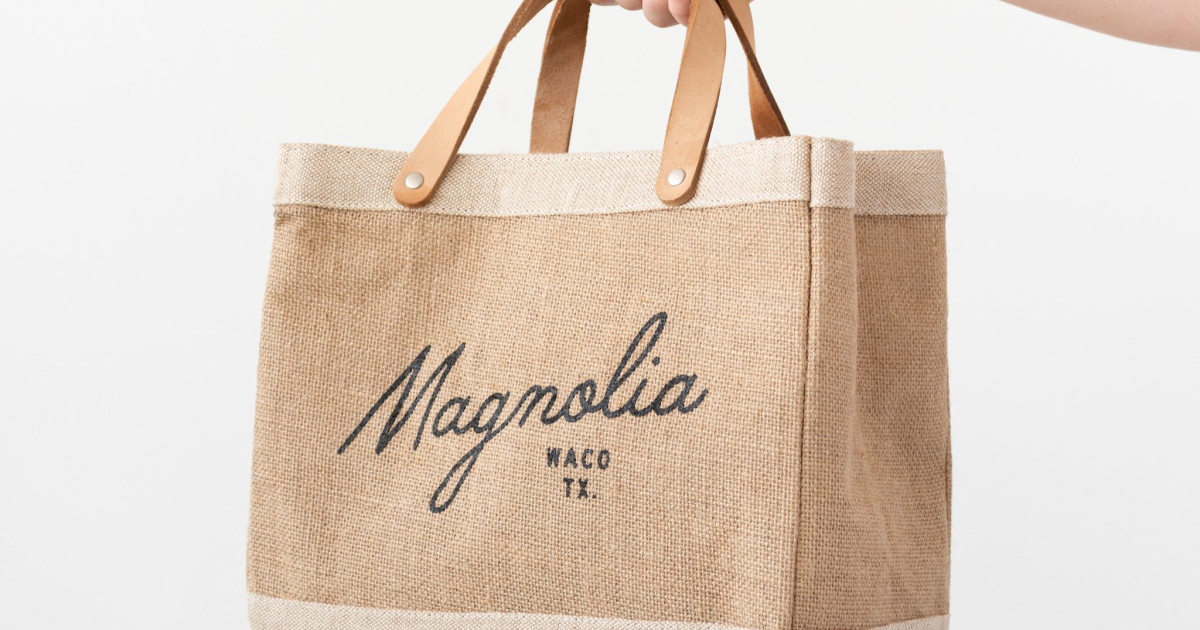 Magnolia Steele Canvas Utility Tote