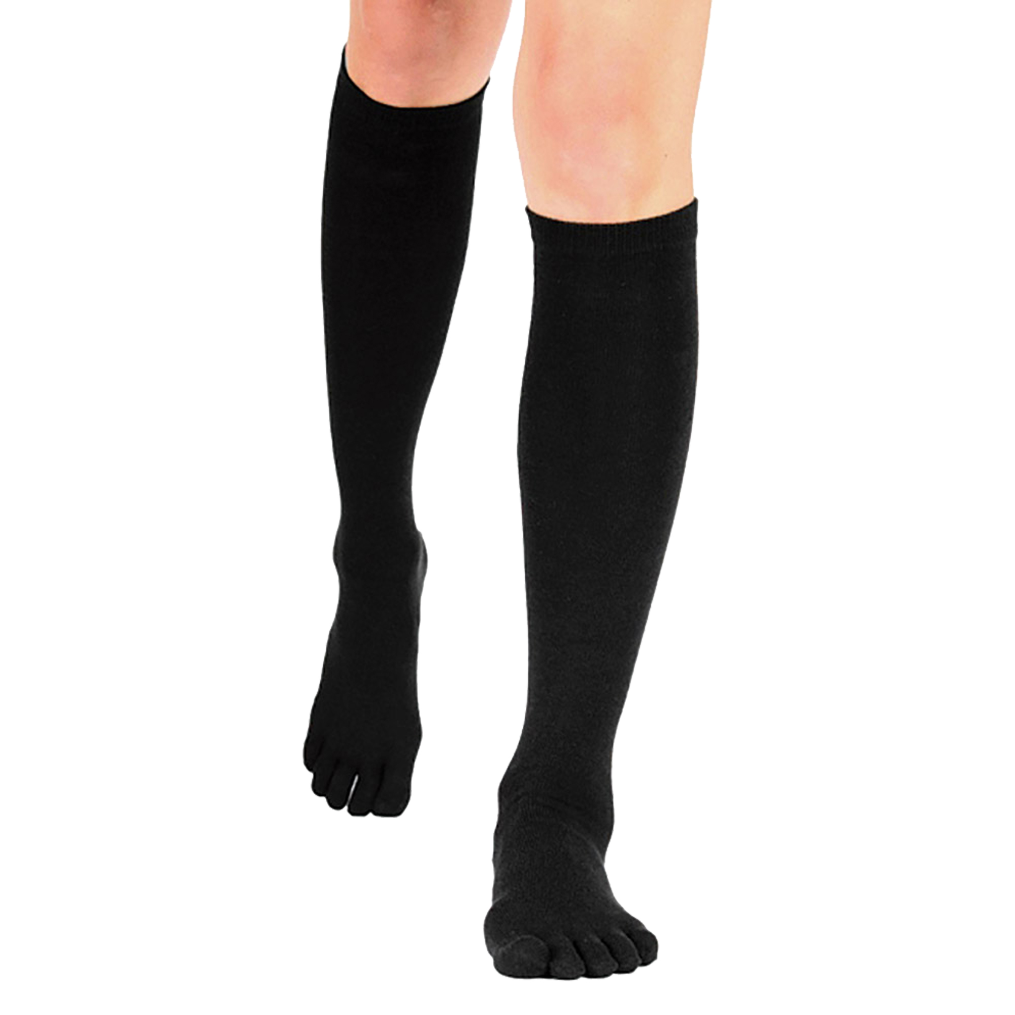 1 Pack Essential Knee-High Toe Socks for Mens & Ladies - Picture 3 of 11