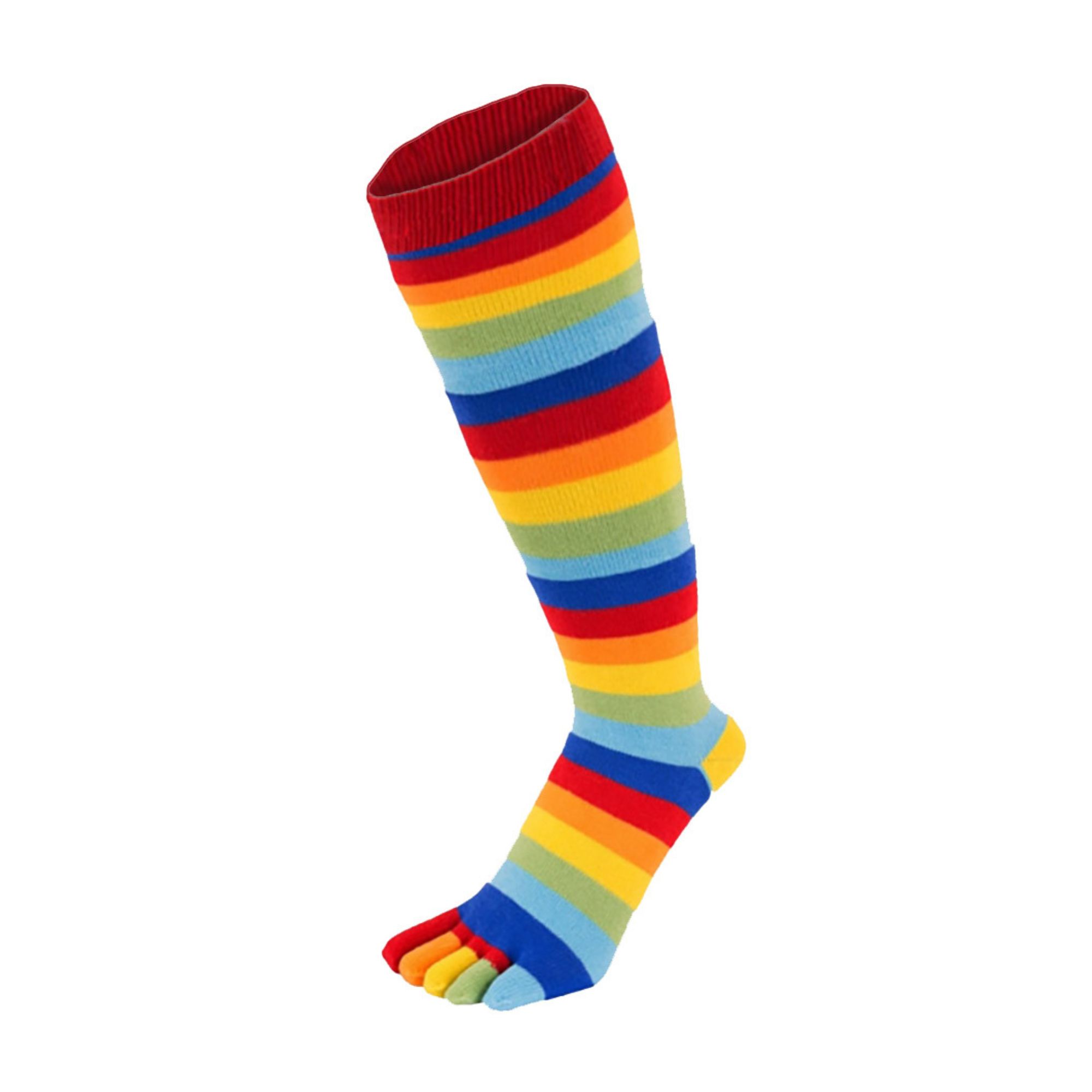 1 Pack Essential Knee-High Toe Socks for Mens & Ladies - Picture 7 of 11