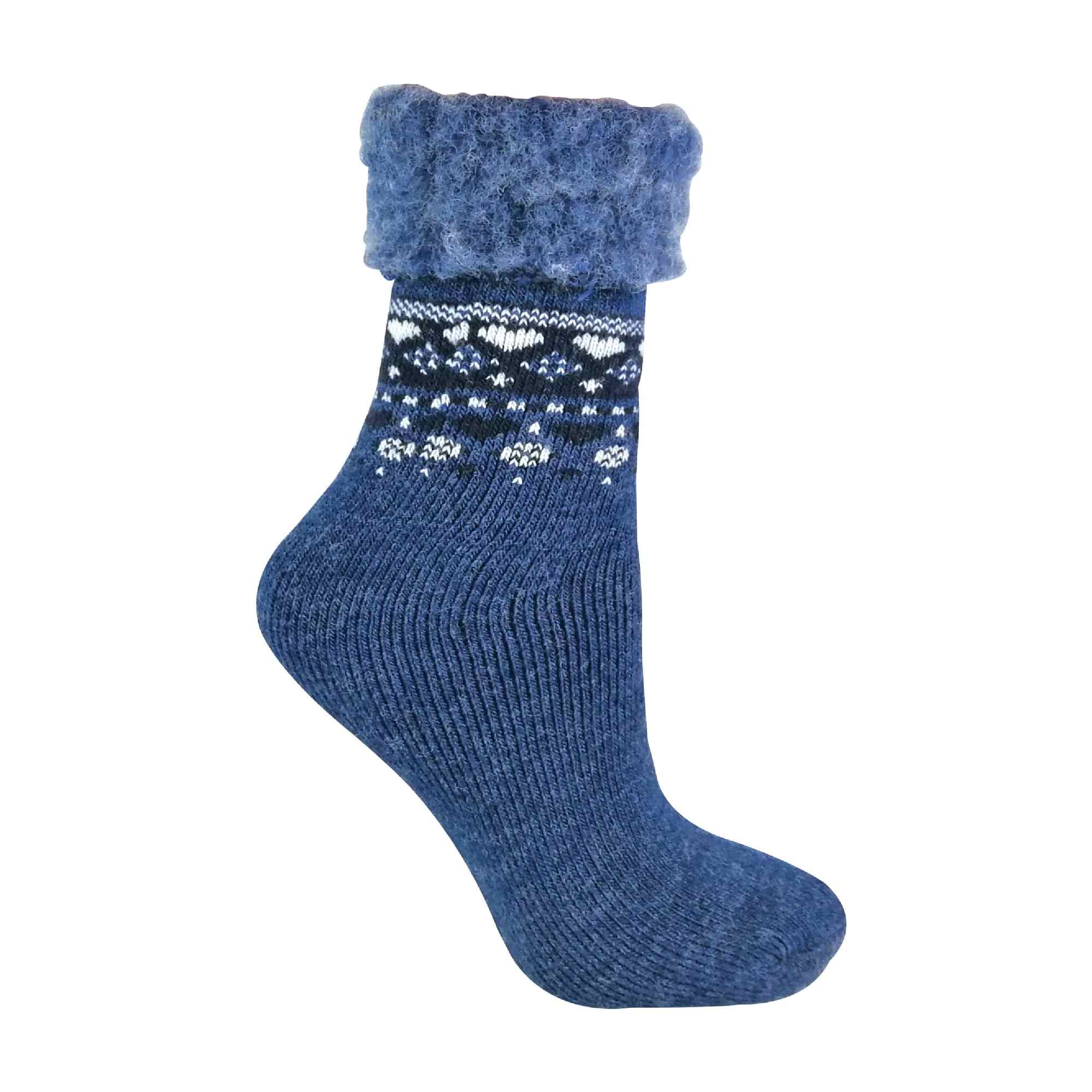 Femme fantaisie hiver chaudes laine vendu chaussettes de lit