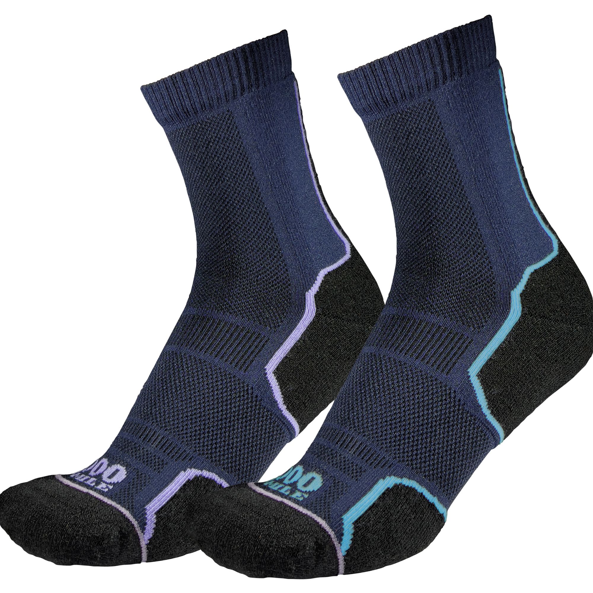 1000 Mile - 2 Pack Ladies Trail Repreve Single Layer Socks