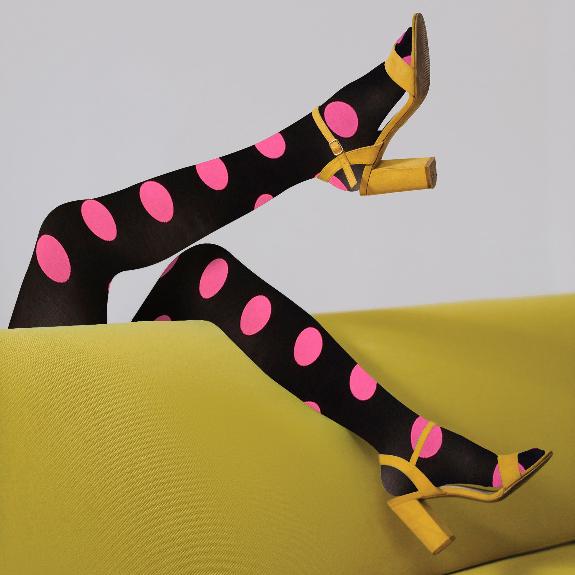 Womens 80 Denier Tights by Sock Snob - 3 Multi Pack Colourful Tights - 第 12/24 張圖片