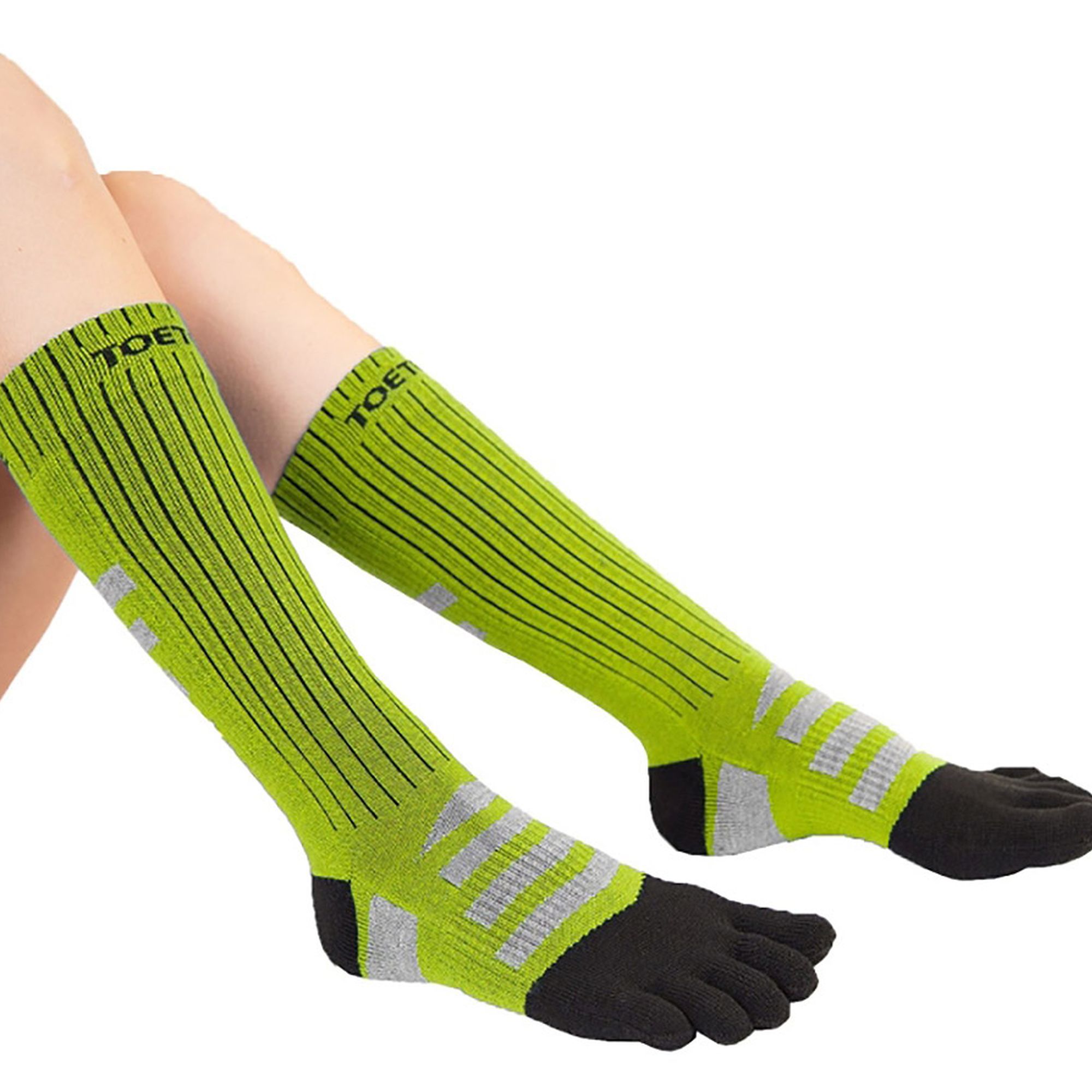 TOETOE - Walking Hiking Cushioned Unisex Toe Socks - Picture 16 of 16