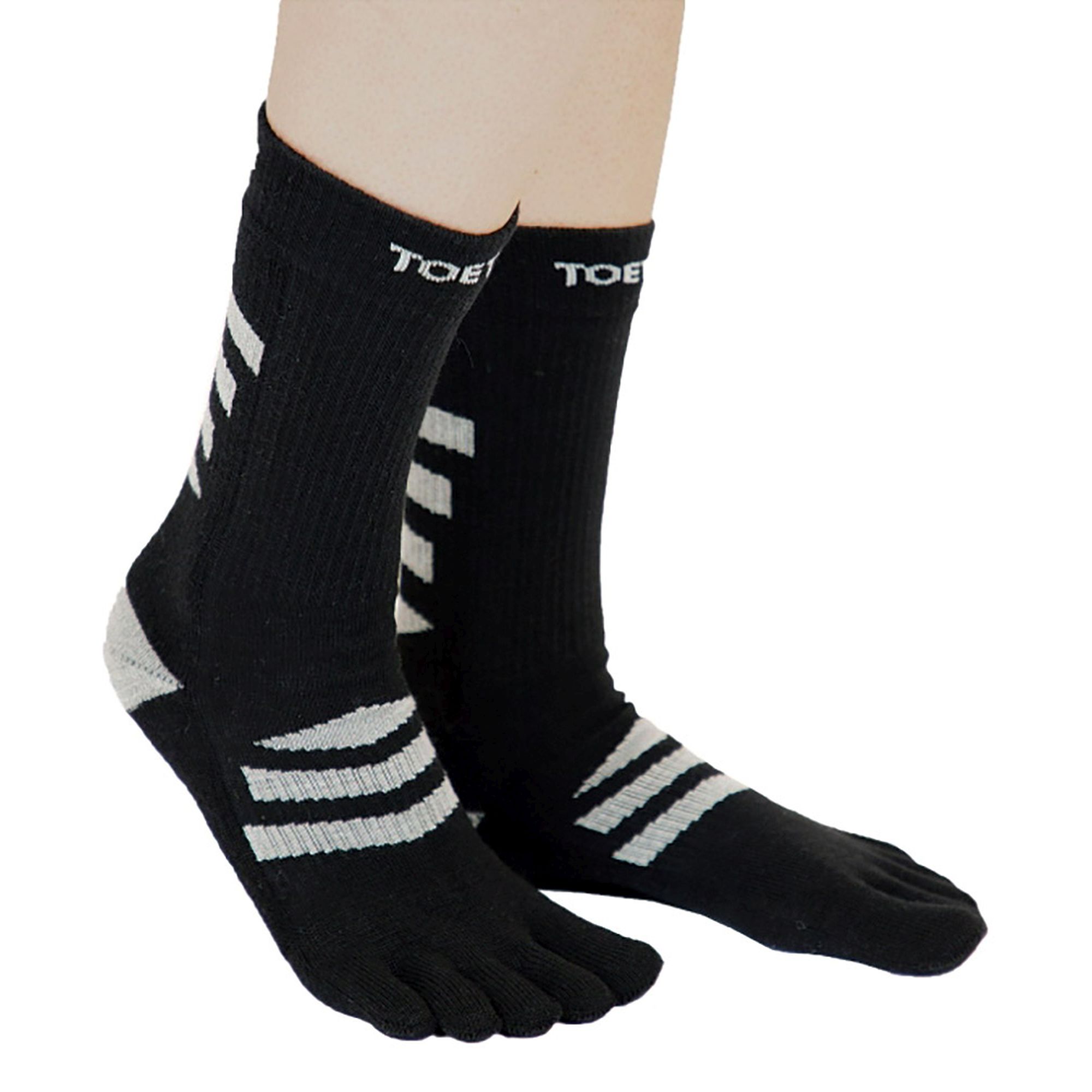 TOETOE - Walking Hiking Cushioned Unisex Toe Socks - Picture 4 of 16