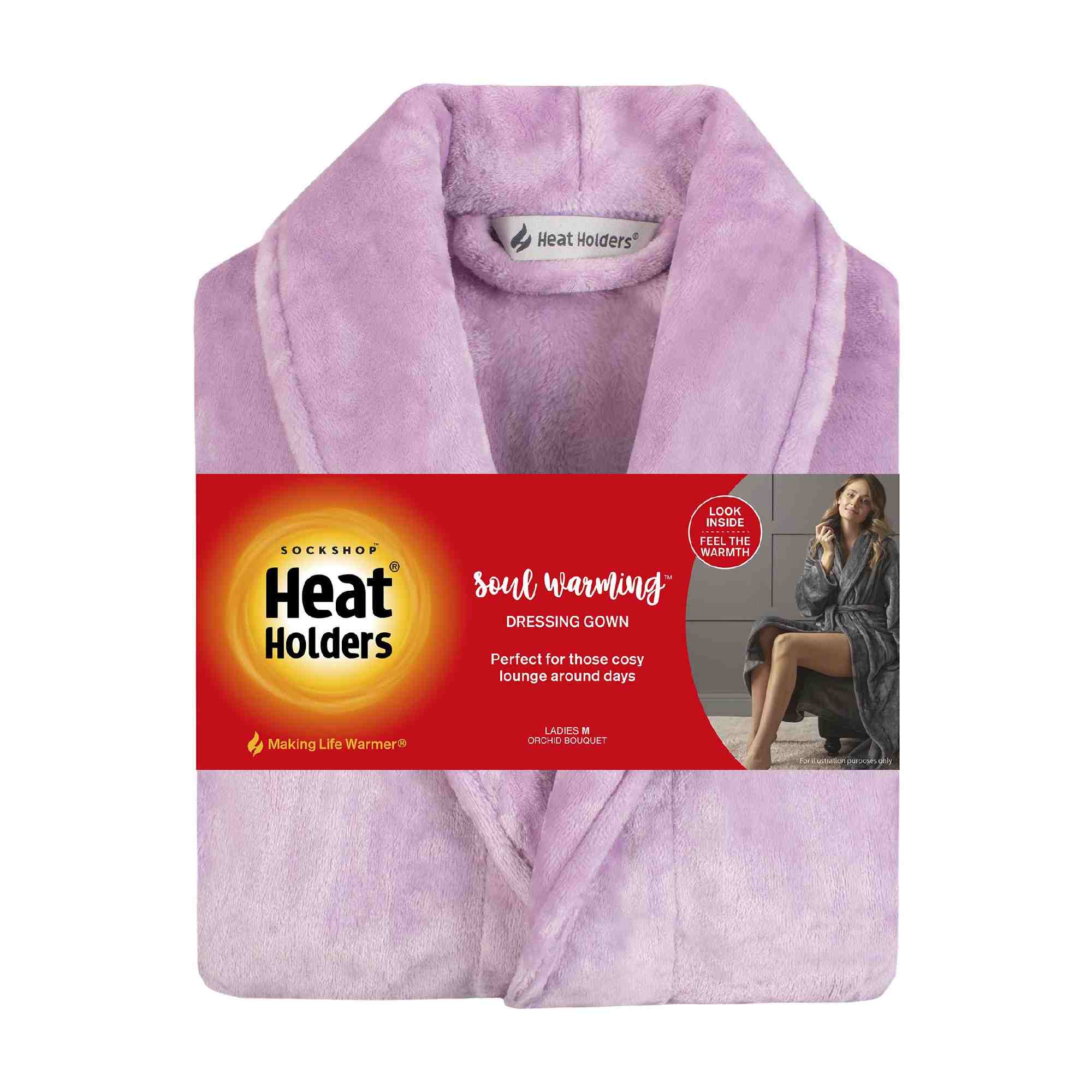 Robe de chambre en polaire thermique d'hiver pour femme - Picture 13 of 21