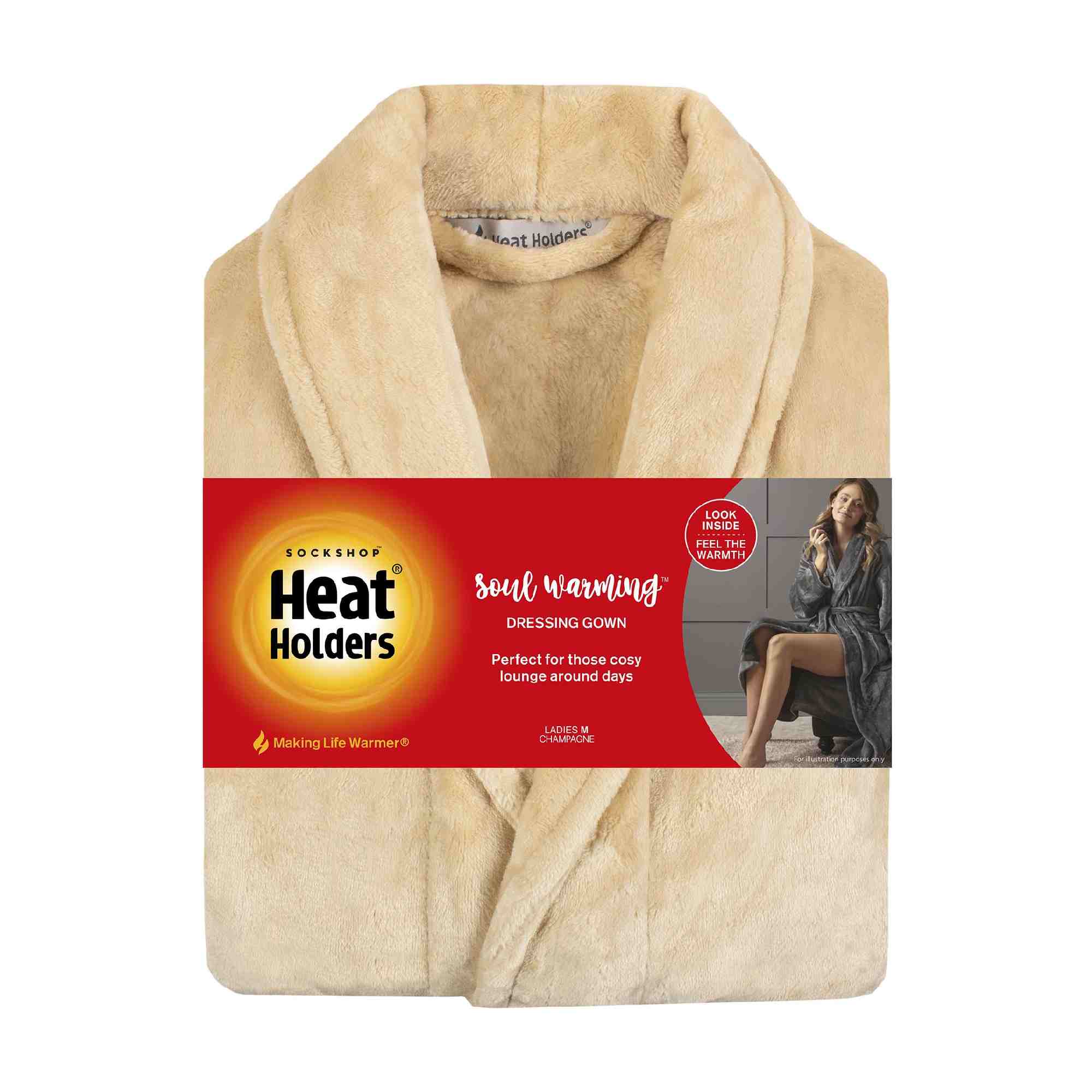 Robe de chambre en polaire thermique d'hiver pour femme - Picture 18 of 21