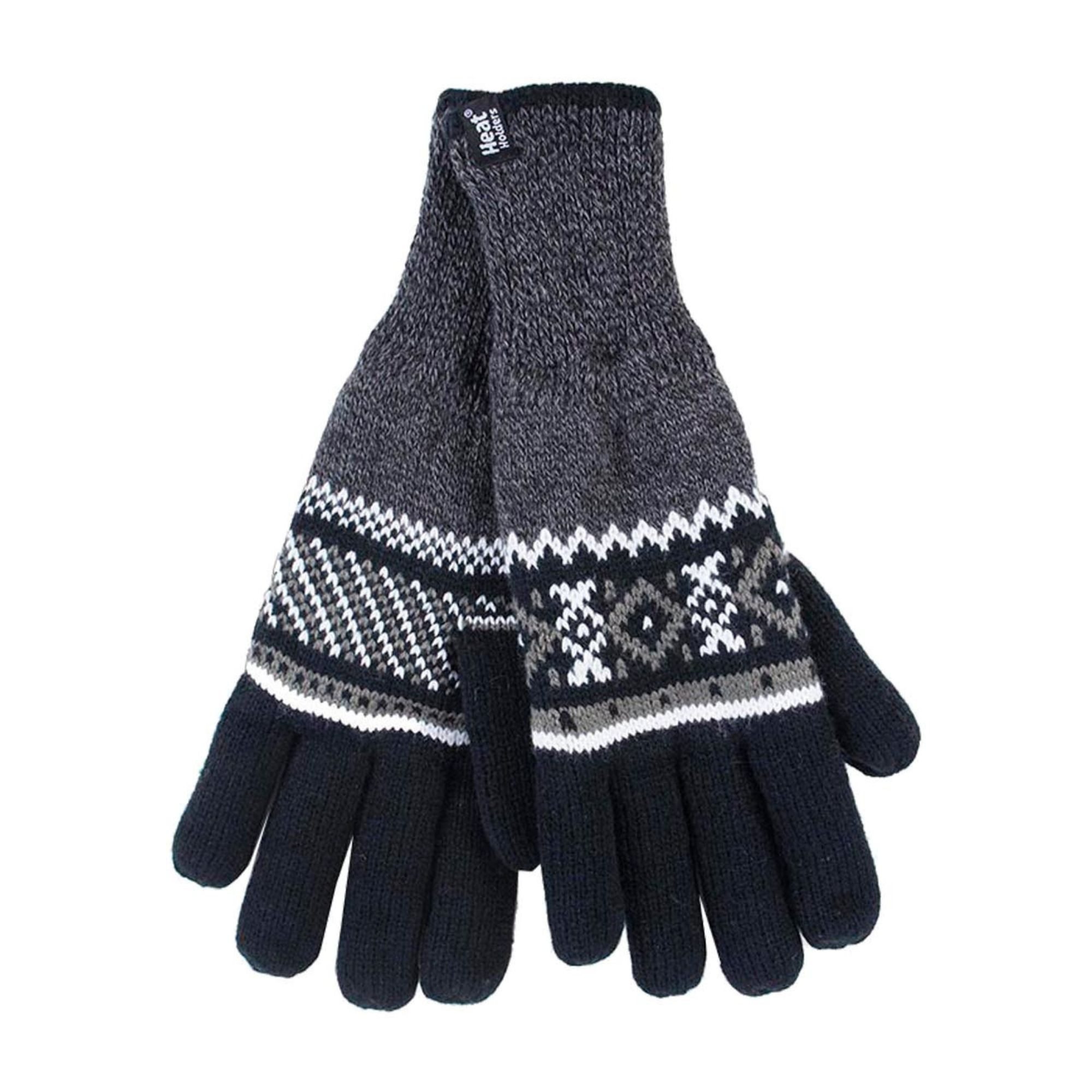 Heat Holders - Hommes Thermique Heat Weaver Câble Tricoter Gants 2.3 tog - Imagen 2 de 21