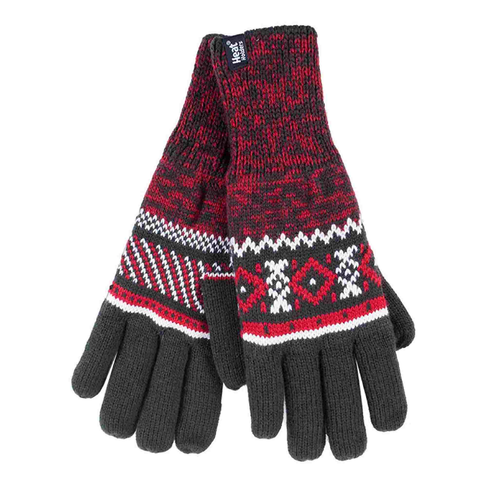 Heat Holders - Hommes Thermique Heat Weaver Câble Tricoter Gants 2.3 tog - Imagen 7 de 21