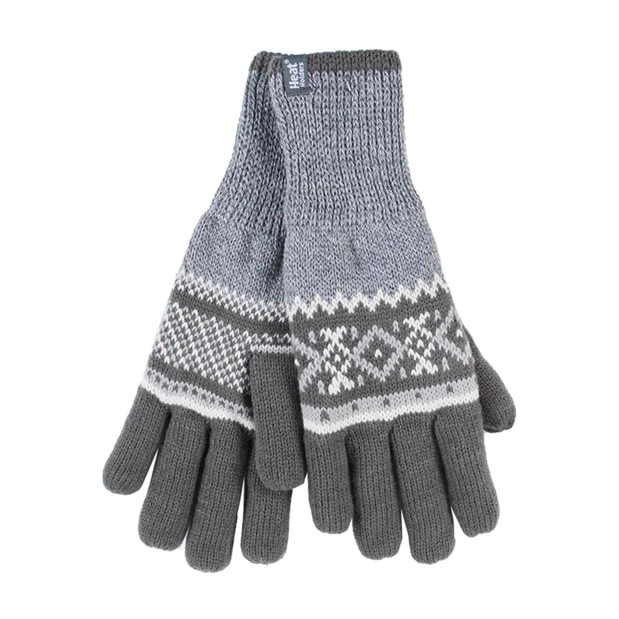 Heat Holders - Hommes Thermique Heat Weaver Câble Tricoter Gants 2.3 tog - Imagen 12 de 21
