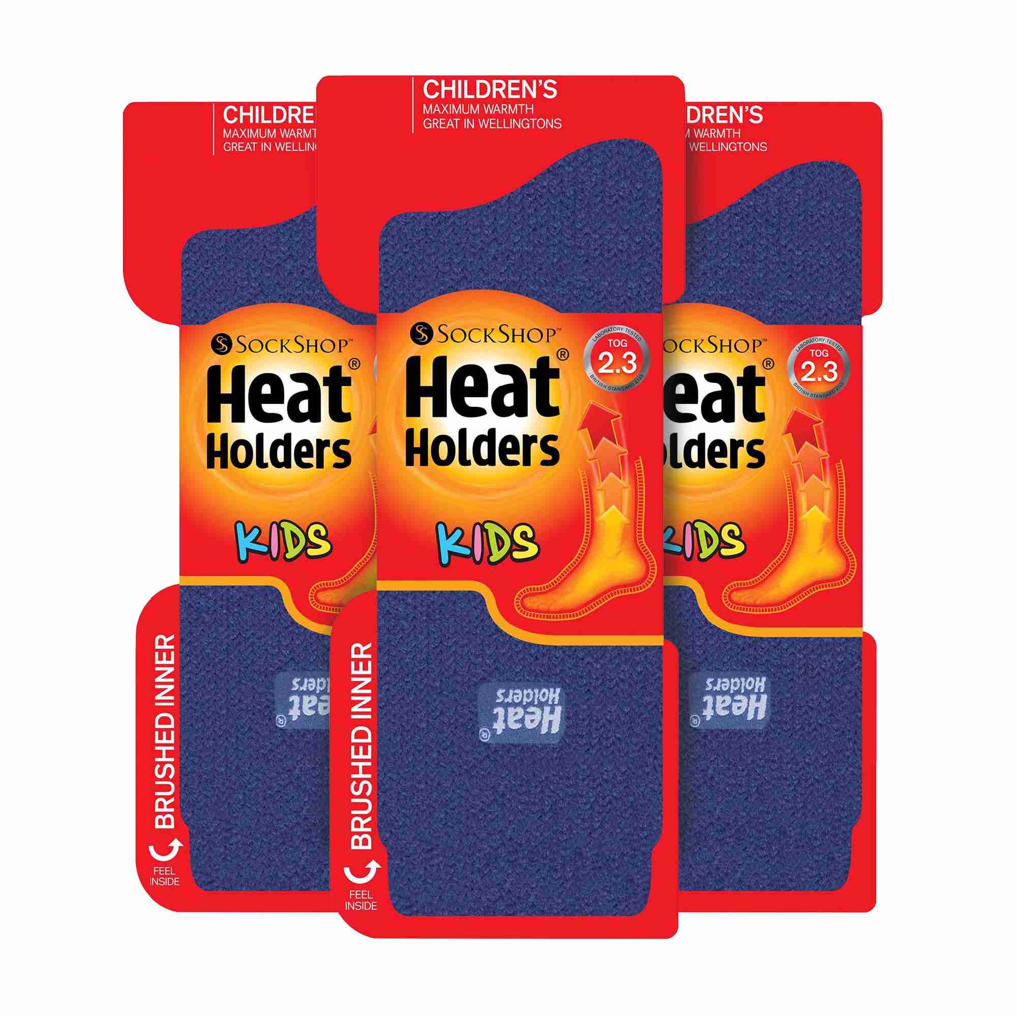 3 Pairs Childrens Ultimate Warm 2.3 TOG Winter Thermal Socks - Picture 8 of 41