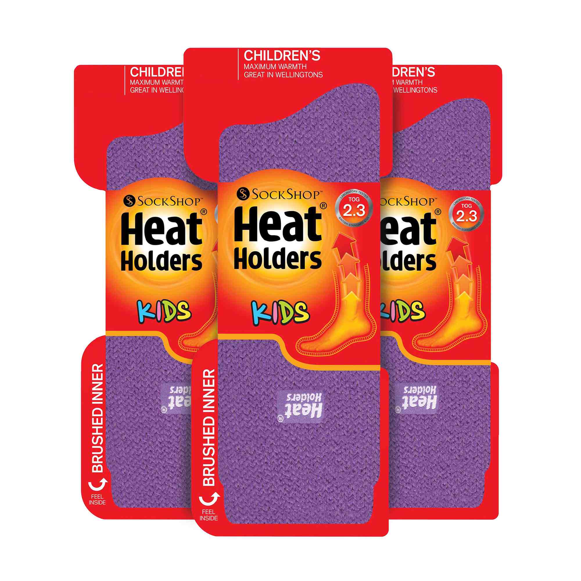 3 Pairs Childrens Ultimate Warm 2.3 TOG Winter Thermal Socks - Picture 22 of 41