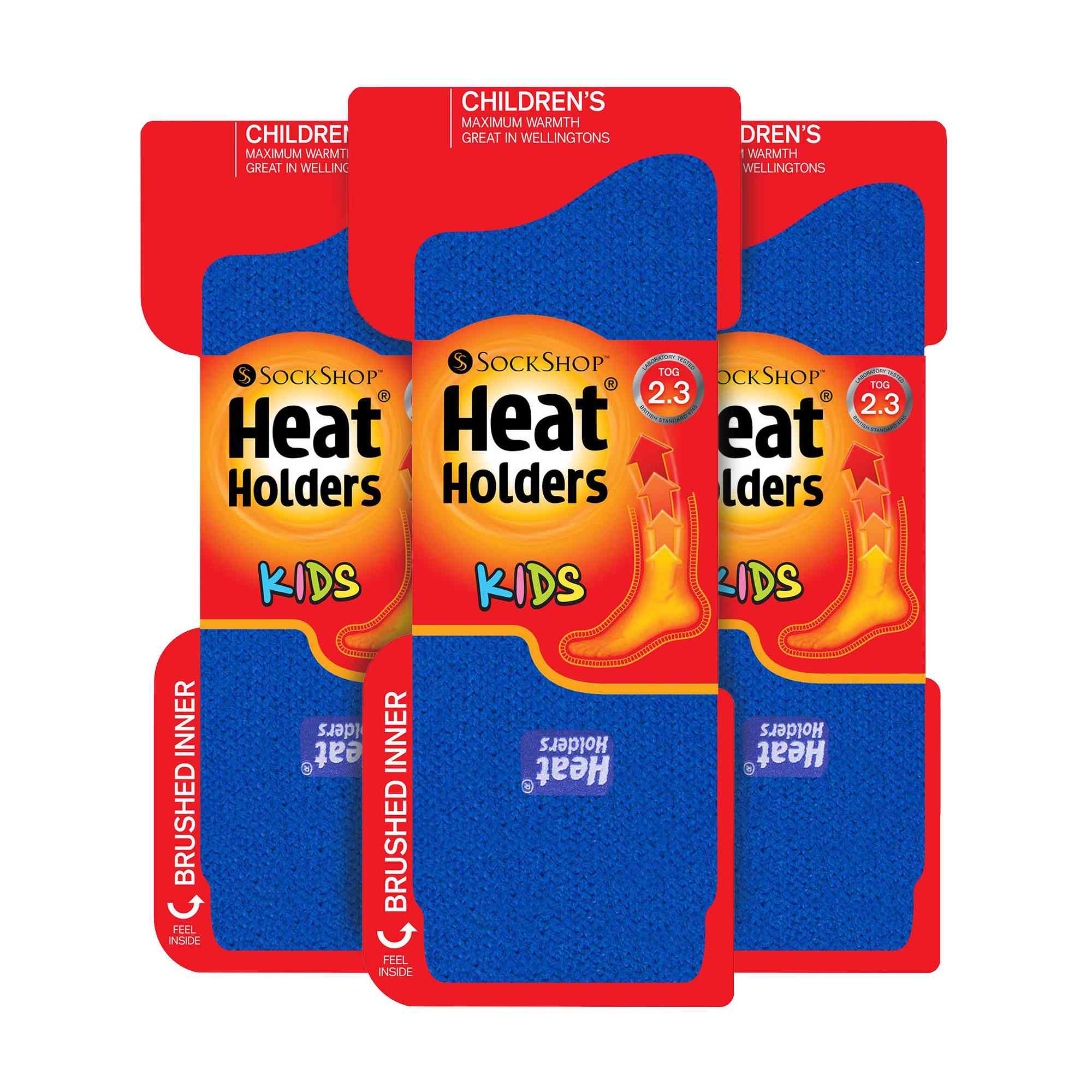 3 Pairs Childrens Ultimate Warm 2.3 TOG Winter Thermal Socks - Picture 38 of 41
