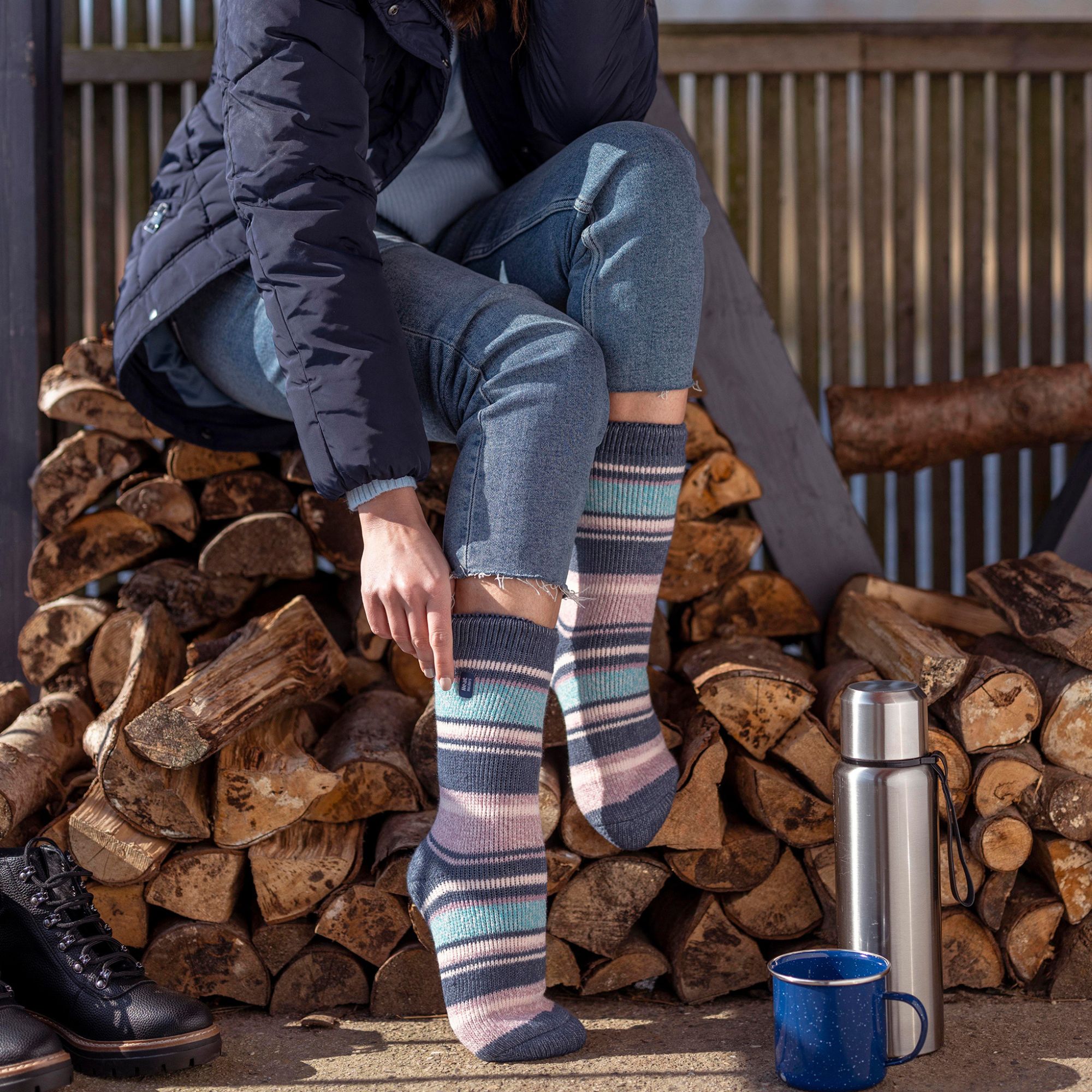 Heat Holders - Femmes Chaussettes Thermiques Hiver | le plus cher Chaudes Chaussettes Polaire