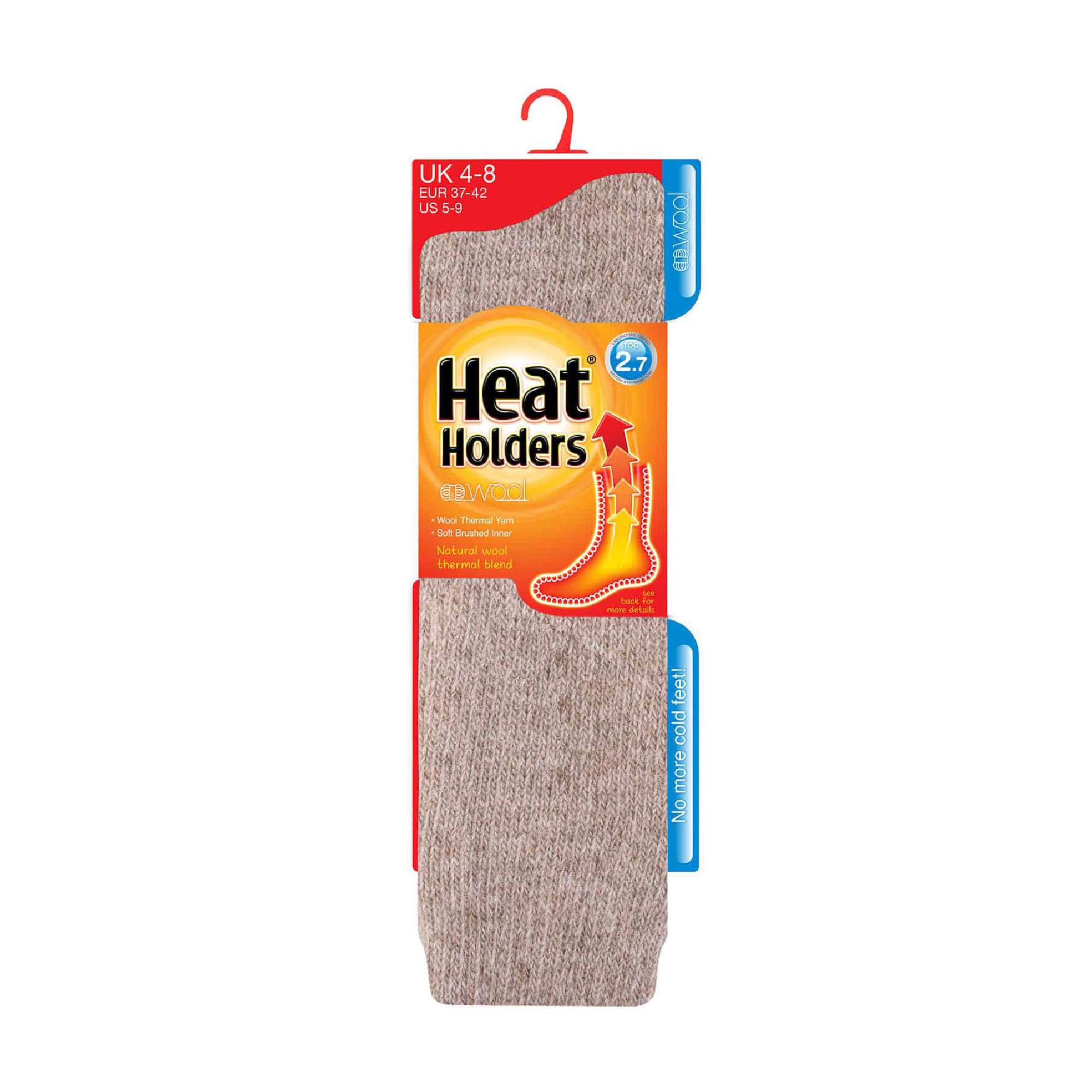 Heat Holders - Femme Epaisse 2.7 Tog en ligne Hautes Longues Thermique Laine Chaussettes