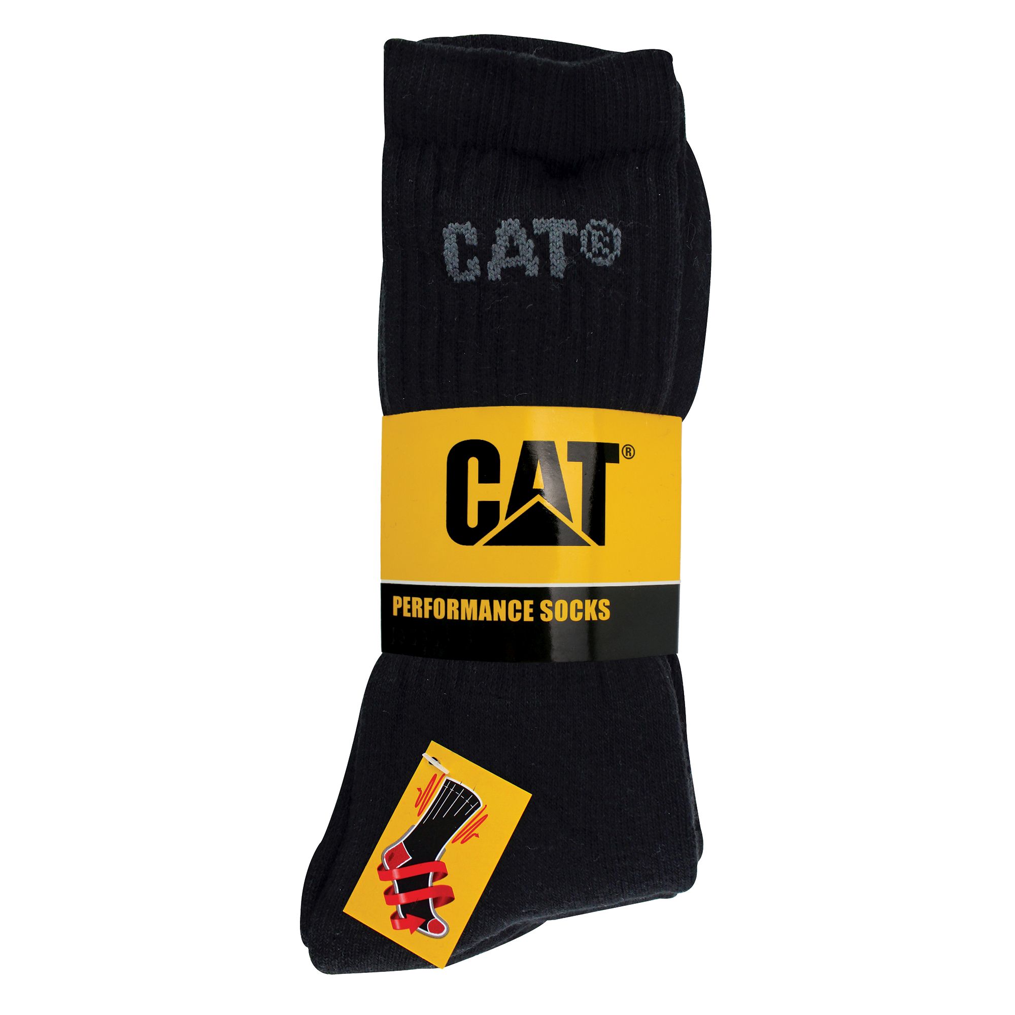 Mens 5 Pack Durable Cotton Performance Work Socks - Picture 3 of 11