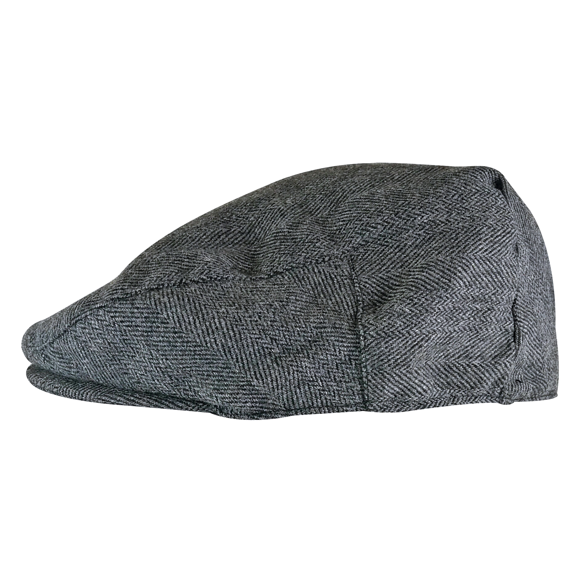 Casquette plate traditionnelle à carreaux en laine mélangée pour homme - Imagen 10 de 10