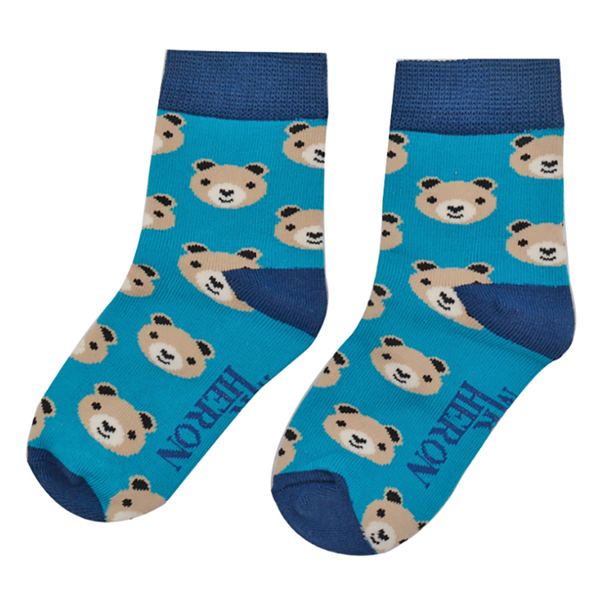 2 Pack Boys Animal Pattern Soft Breathable Bamboo Socks - Picture 40 of 41