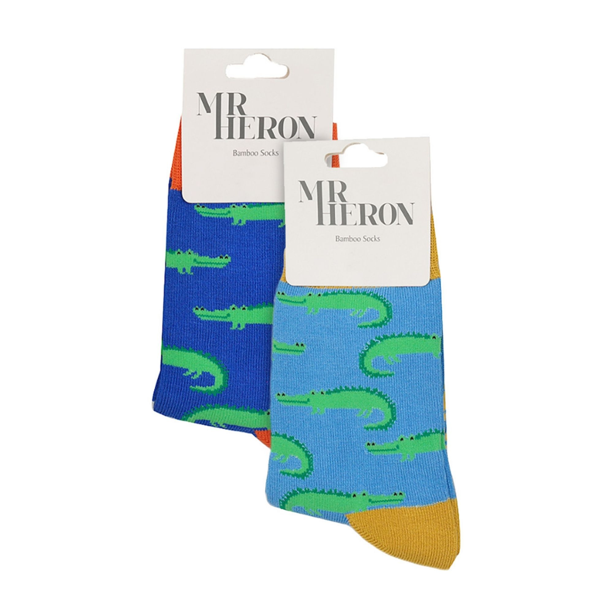 2 Pack Boys Animal Pattern Soft Breathable Bamboo Socks - Picture 35 of 41