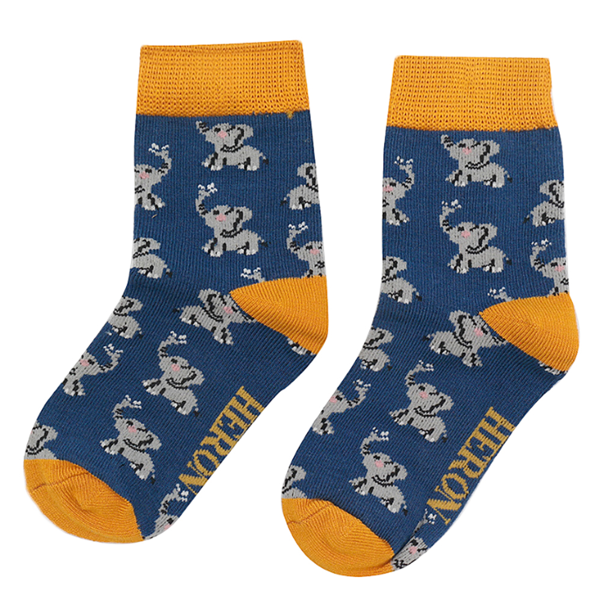2 Pack Boys Animal Pattern Soft Breathable Bamboo Socks - Picture 33 of 41