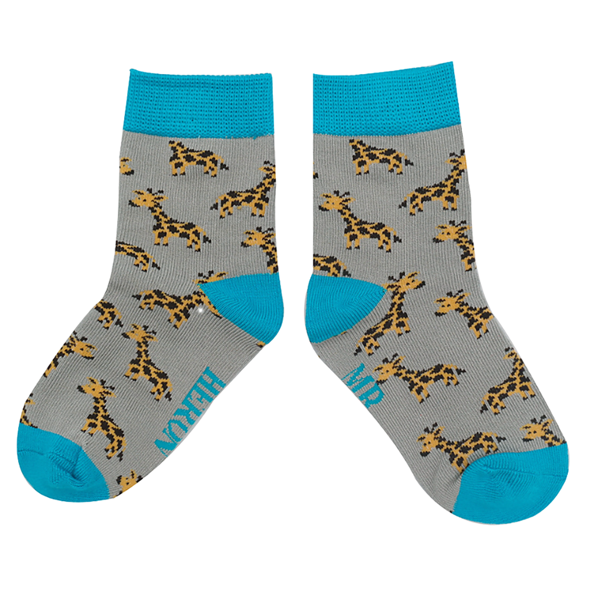 2 Pack Boys Animal Pattern Soft Breathable Bamboo Socks - Picture 28 of 41