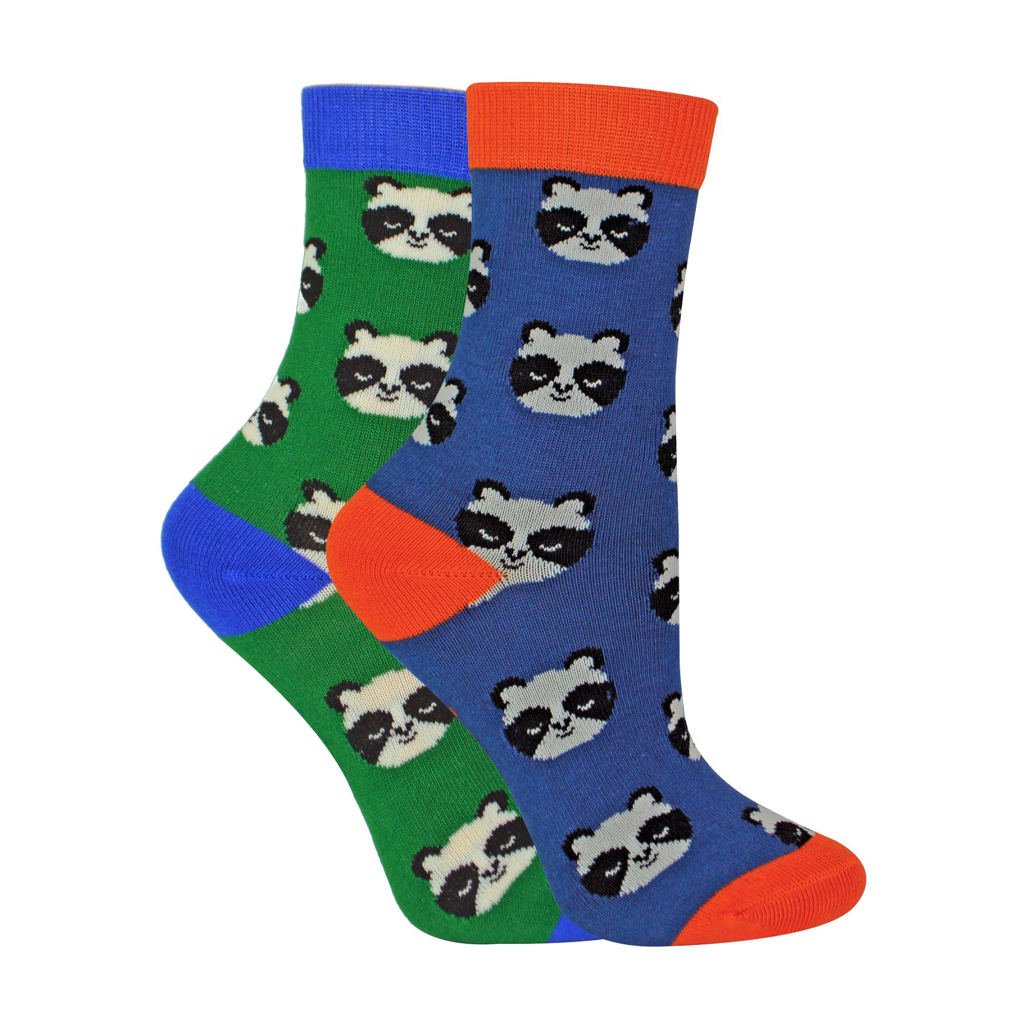 2 Pack Boys Animal Pattern Soft Breathable Bamboo Socks - Picture 18 of 41