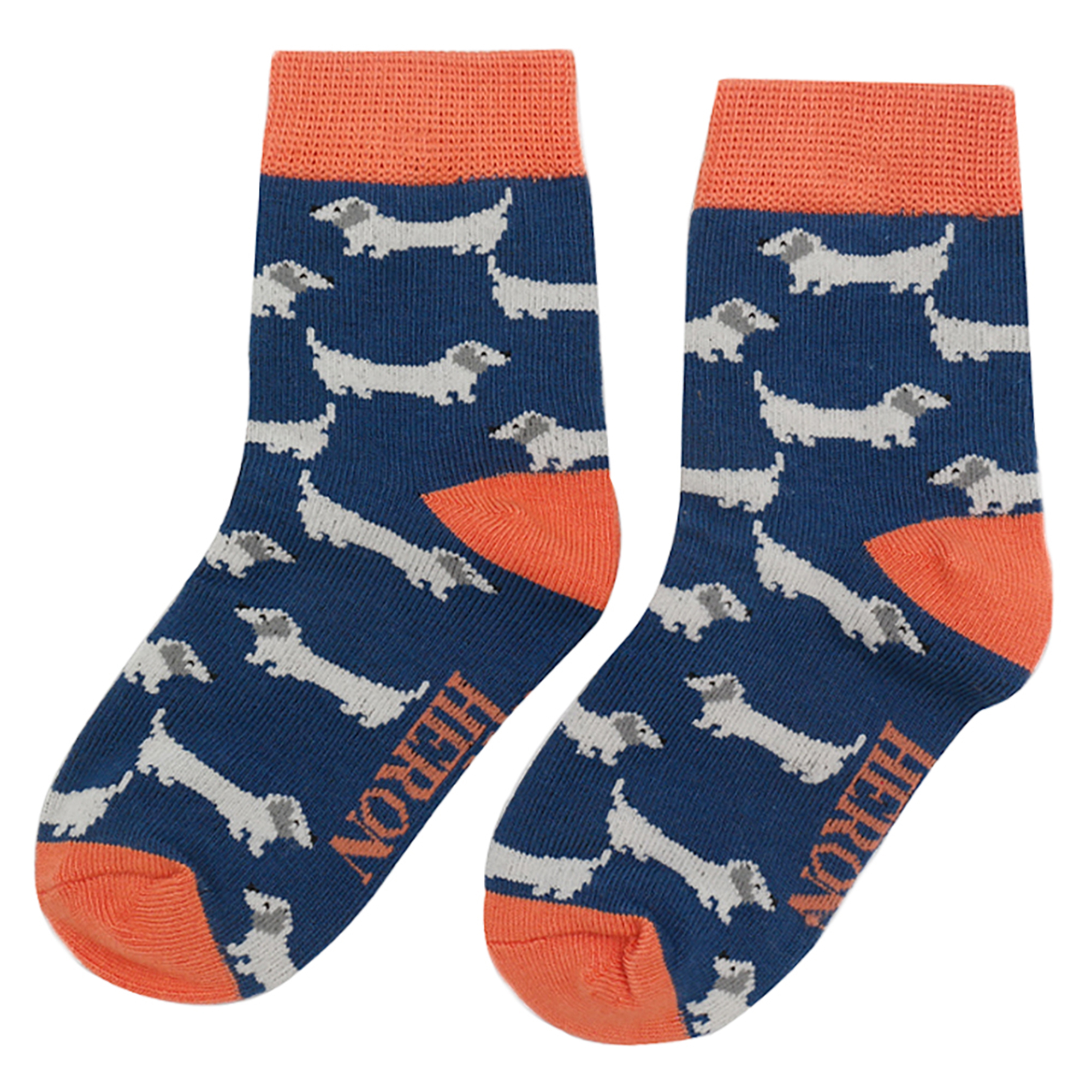 2 Pack Boys Animal Pattern Soft Breathable Bamboo Socks - Picture 17 of 41