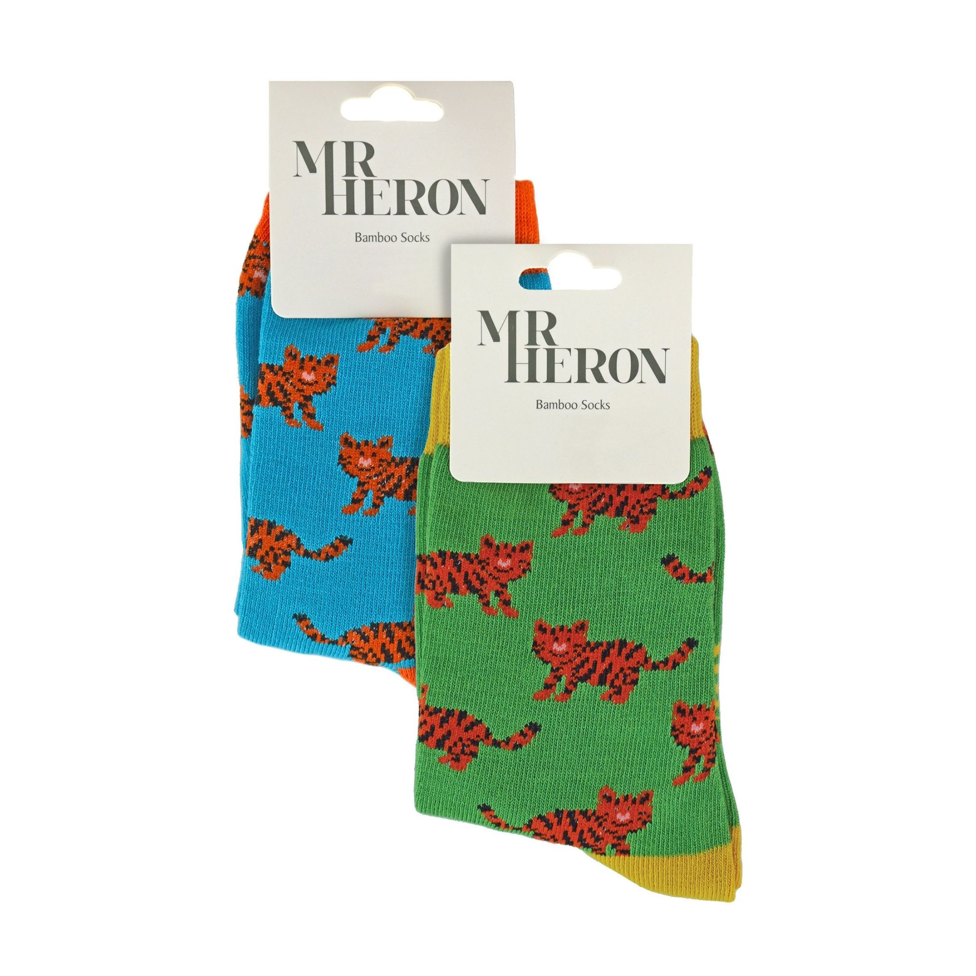2 Pack Boys Animal Pattern Soft Breathable Bamboo Socks - Picture 7 of 41