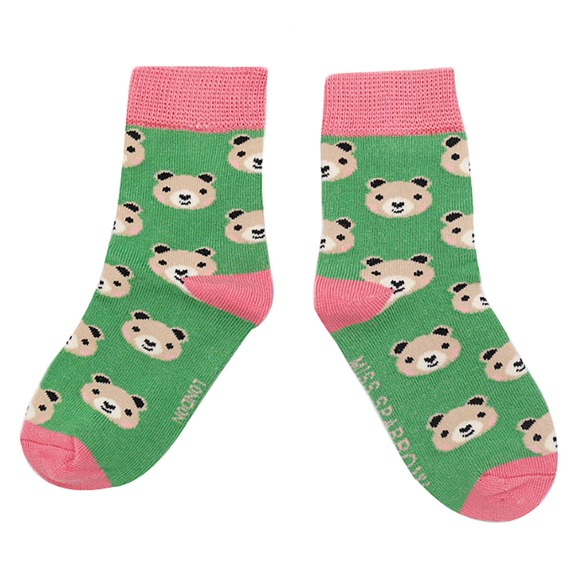 2 Pack Girls Animal Pattern Soft Breathable Bamboo Socks - Picture 45 of 45
