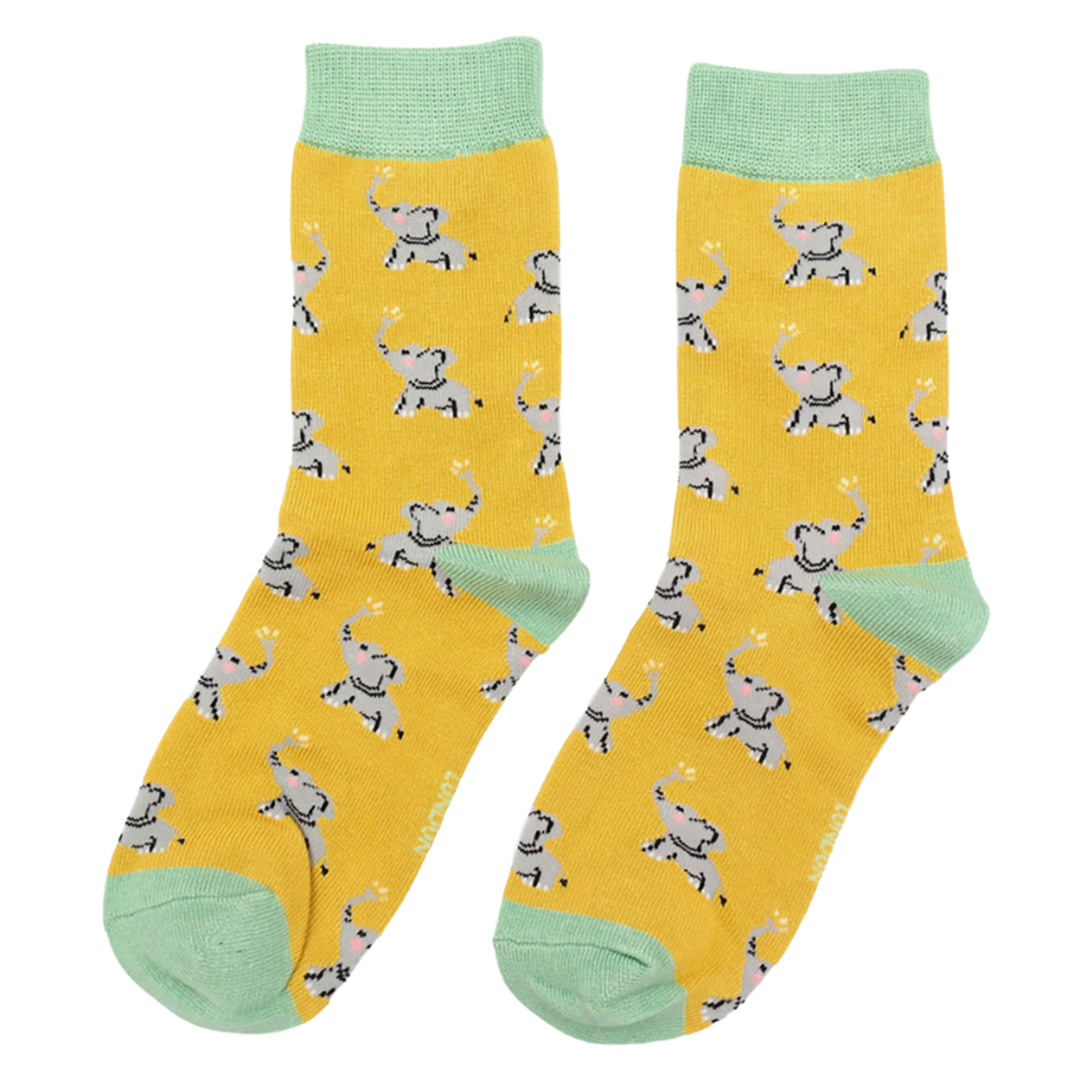 2 Pack Girls Animal Pattern Soft Breathable Bamboo Socks - Picture 40 of 45