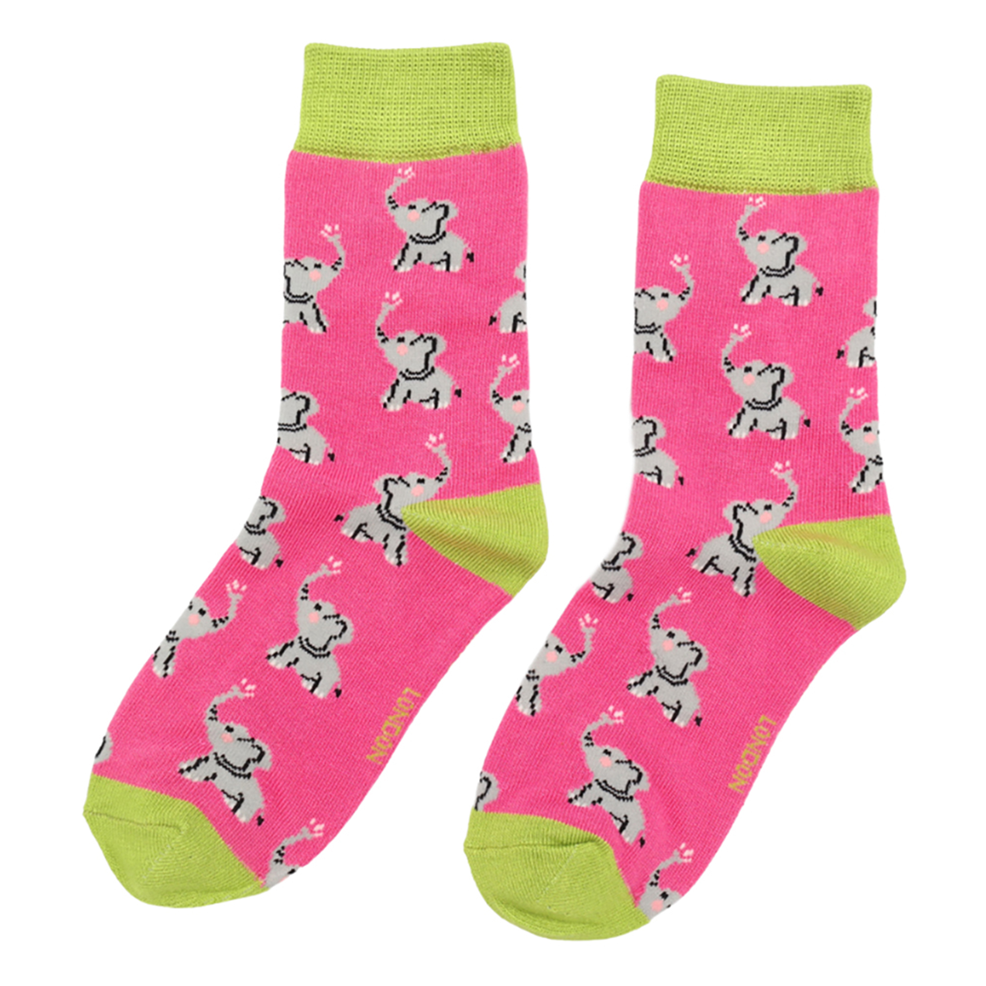 2 Pack Girls Animal Pattern Soft Breathable Bamboo Socks - Picture 41 of 45