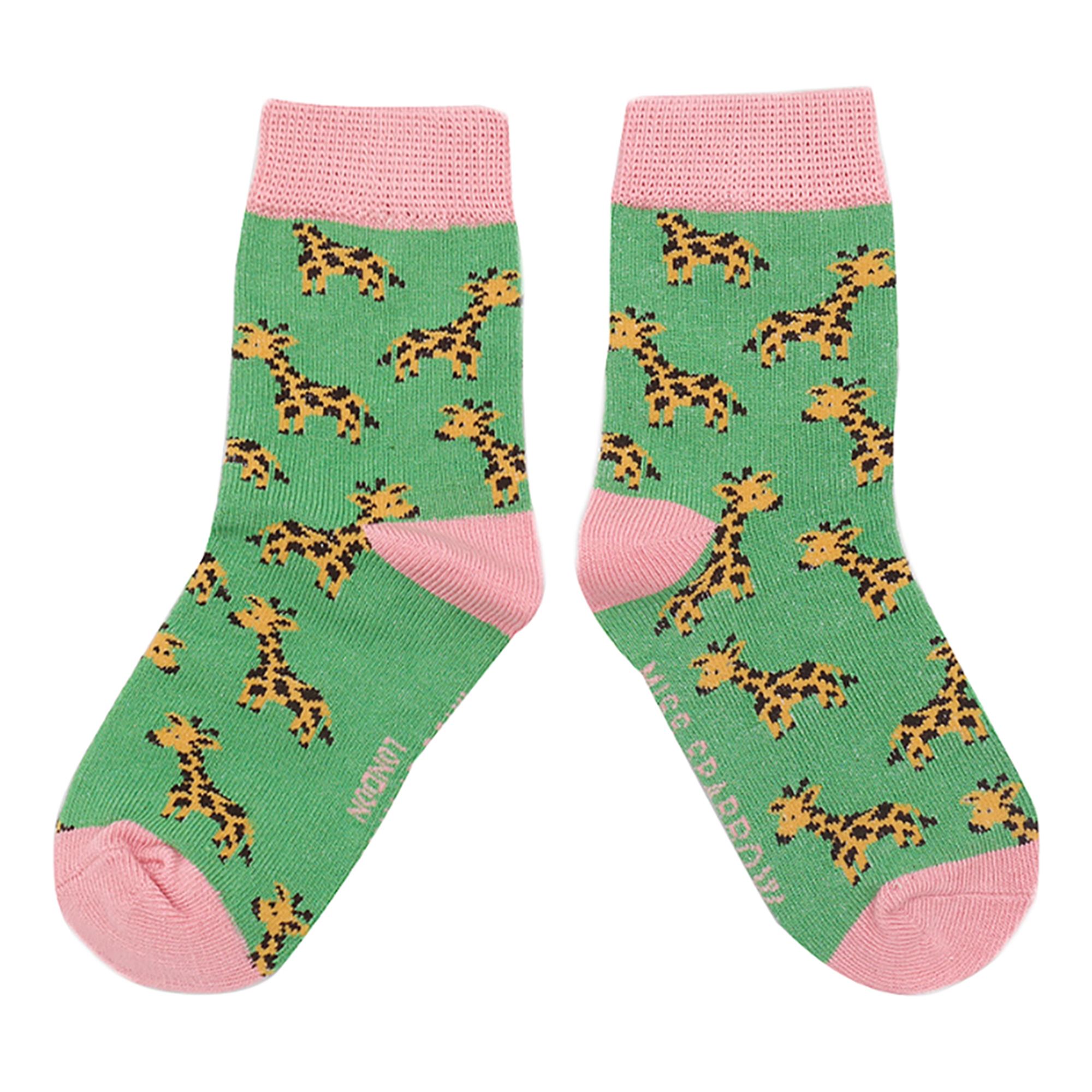 2 Pack Girls Animal Pattern Soft Breathable Bamboo Socks - Picture 37 of 45