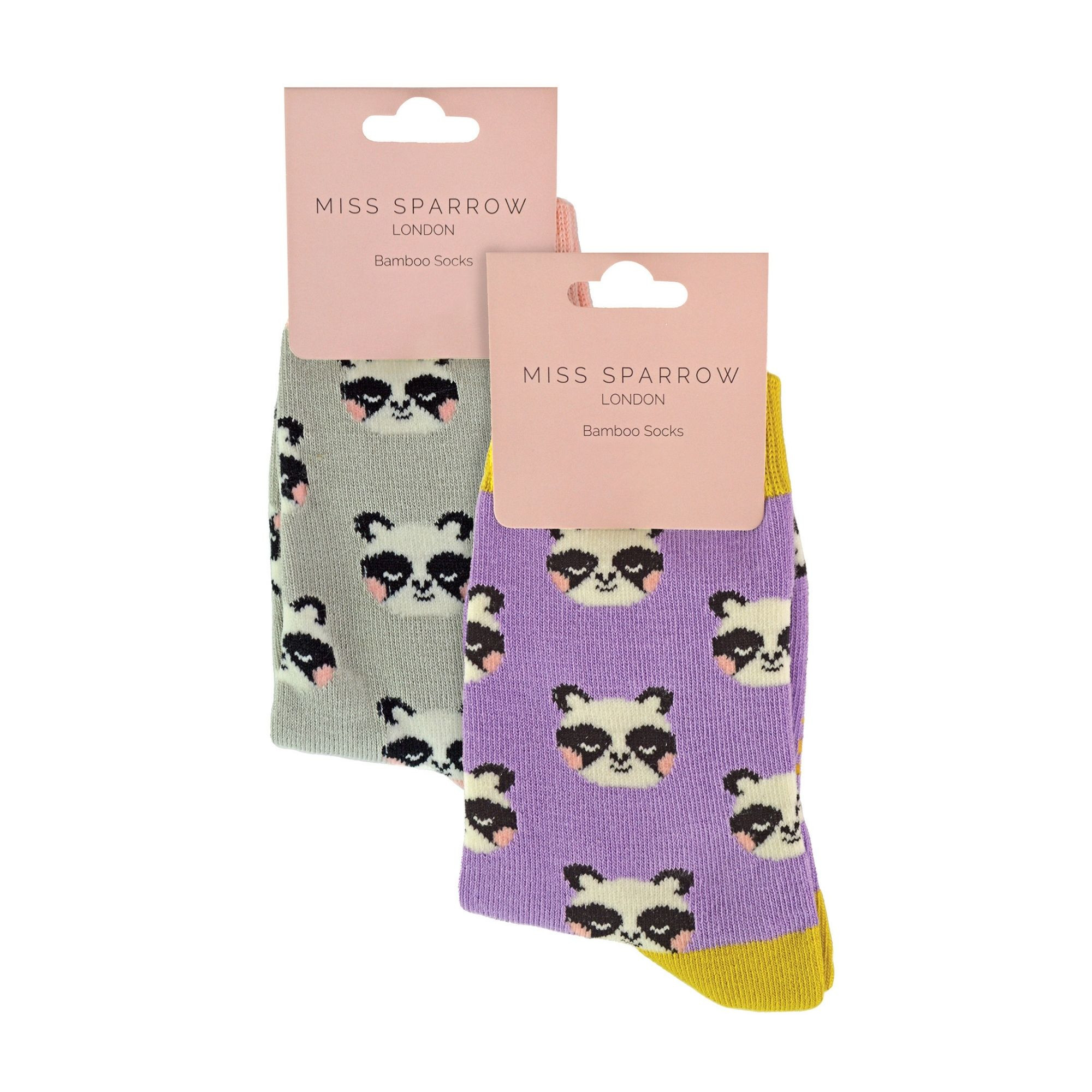 2 Pack Girls Animal Pattern Soft Breathable Bamboo Socks - Picture 23 of 45