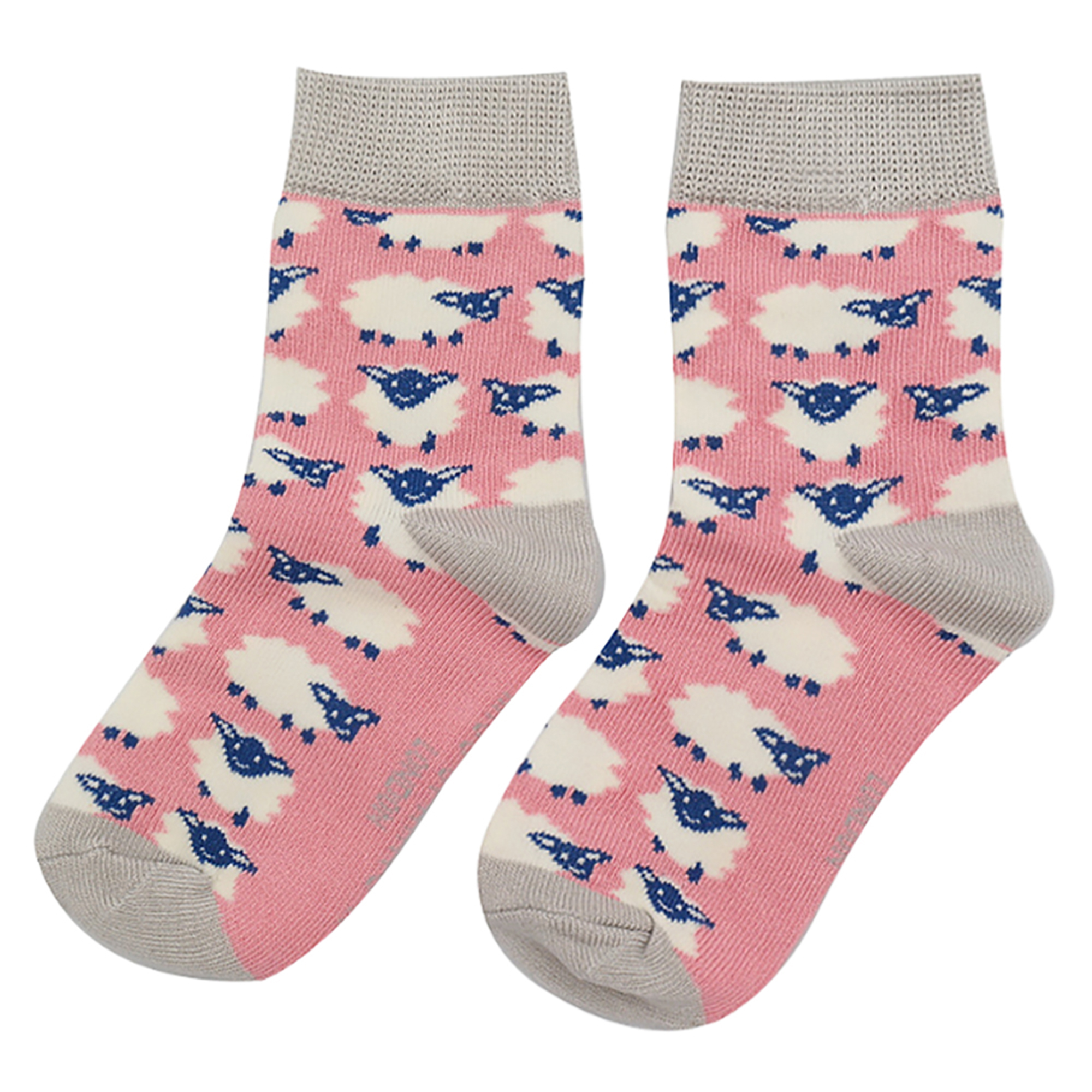 2 Pack Girls Animal Pattern Soft Breathable Bamboo Socks - Picture 12 of 45