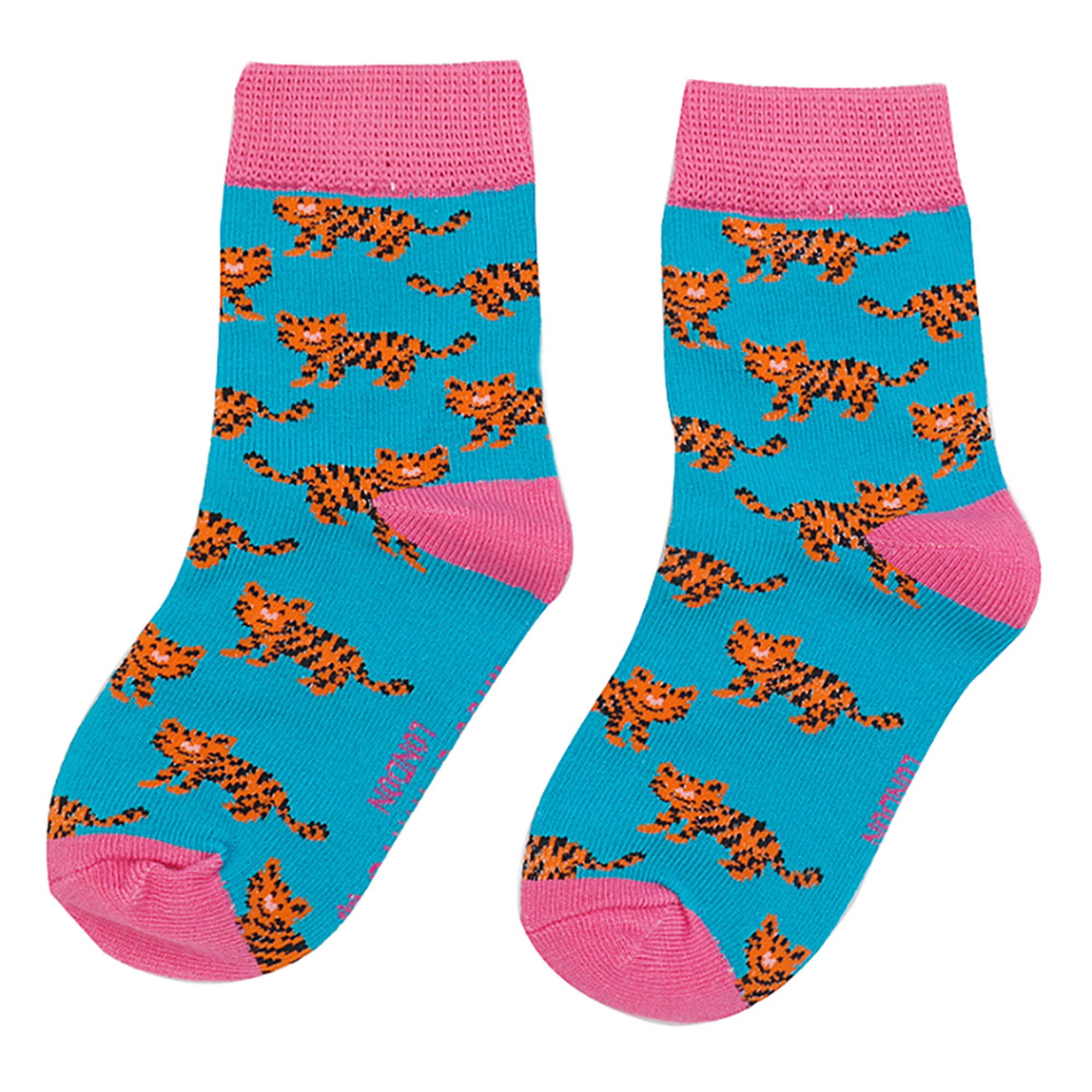 2 Pack Girls Animal Pattern Soft Breathable Bamboo Socks - Picture 8 of 45