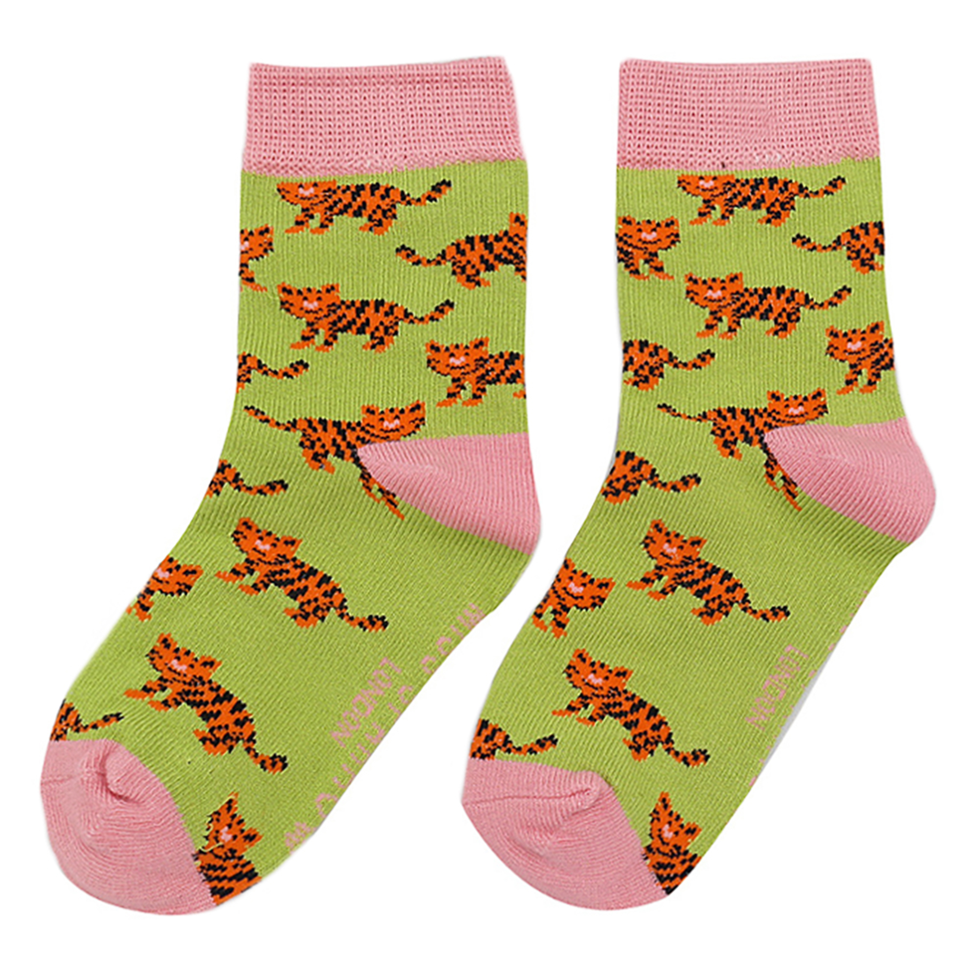 2 Pack Girls Animal Pattern Soft Breathable Bamboo Socks - Picture 9 of 45