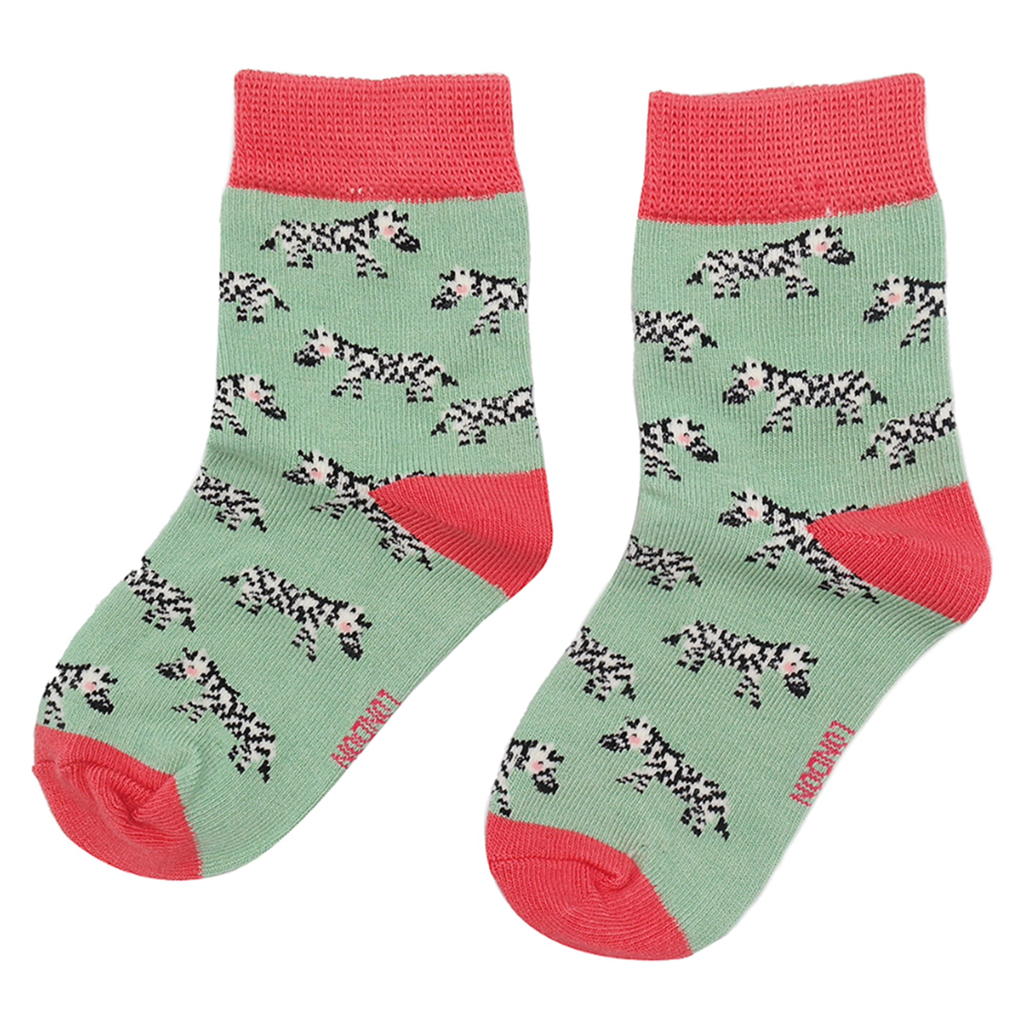 2 Pack Girls Animal Pattern Soft Breathable Bamboo Socks - Picture 5 of 45