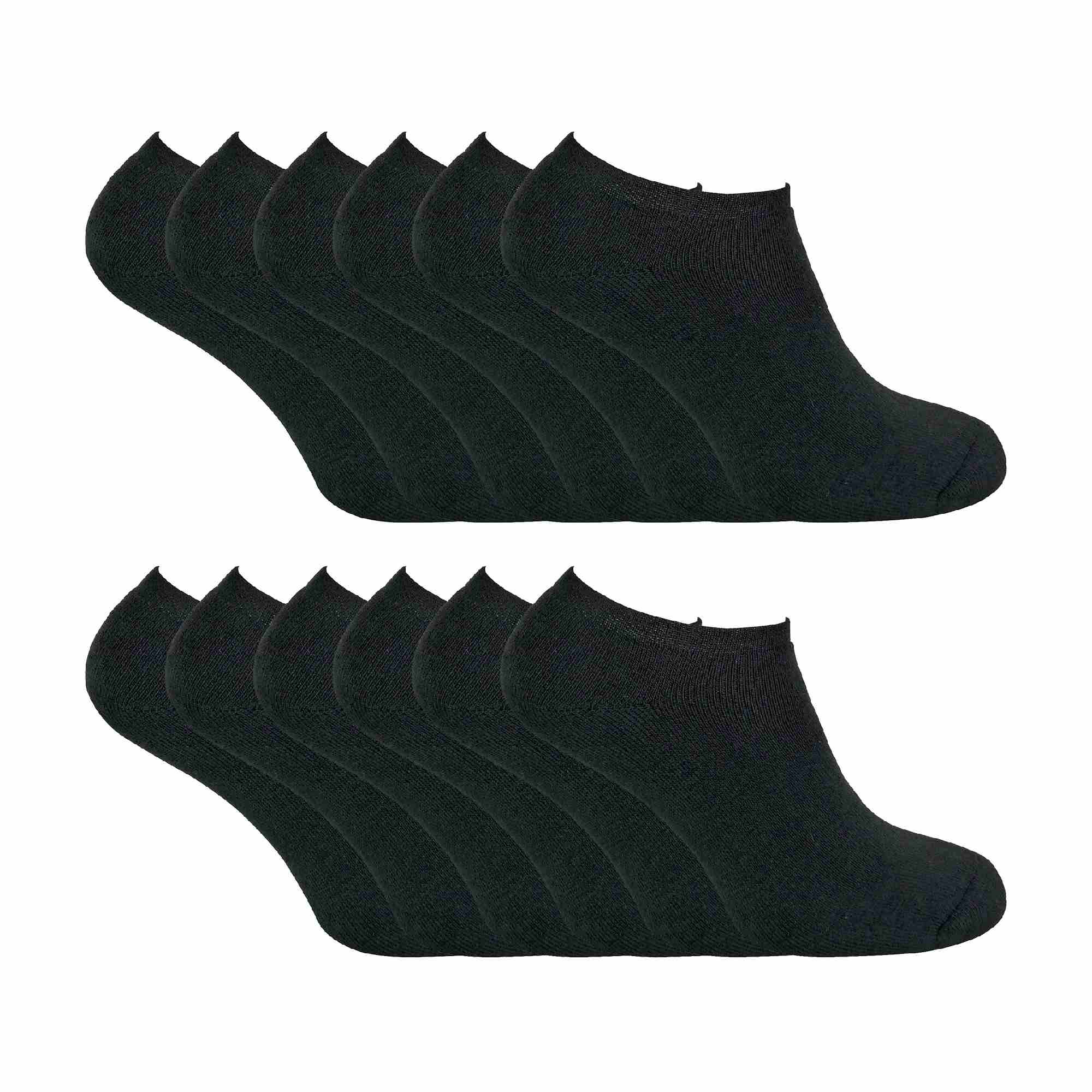 12 Paar Multipack Herren Thermo Low Cut Sneaker Socken | Winter unsichtbare Socken - Bild 2 von 21