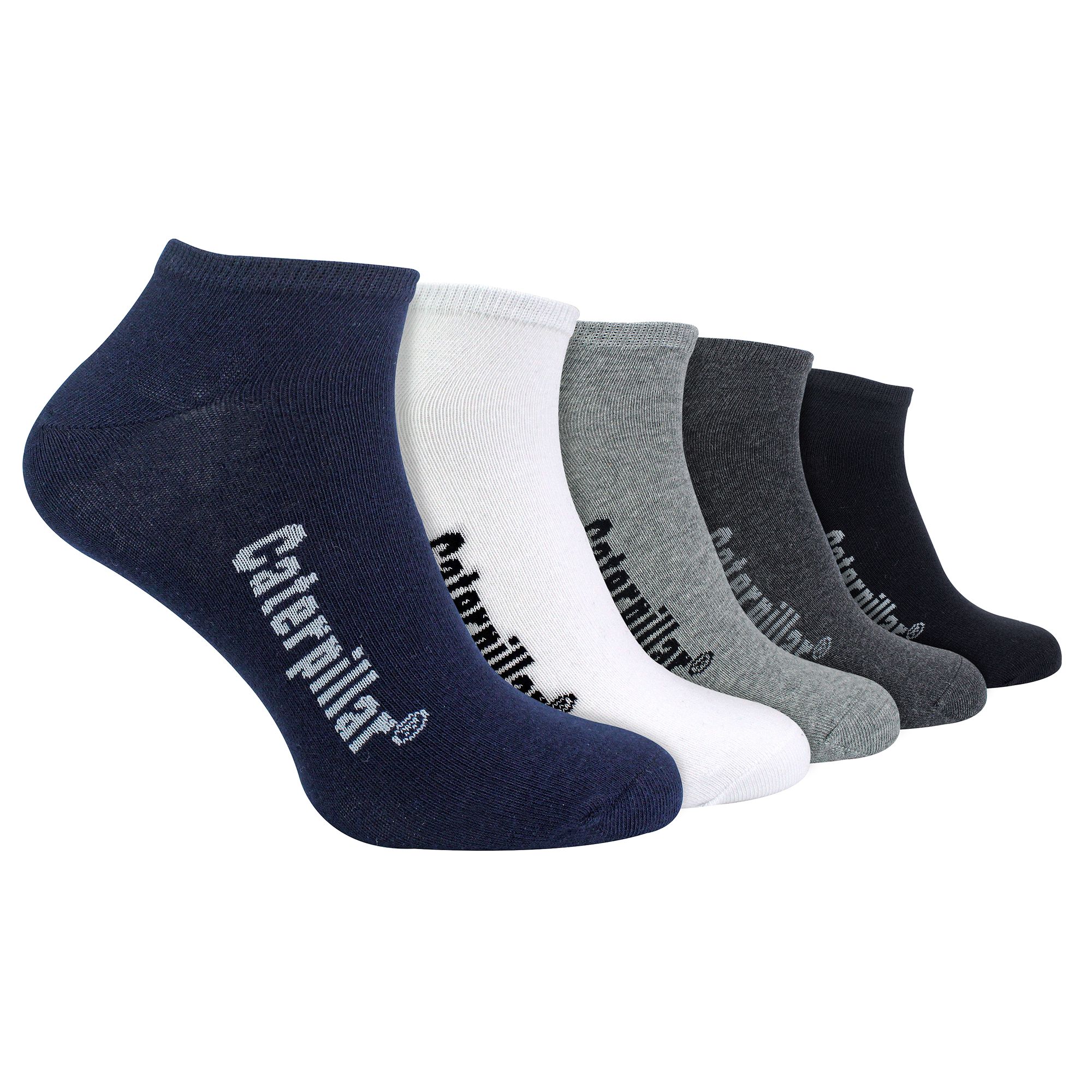 Mens 5 Pack Cotton Rich Trainer Work Socks - Picture 12 of 16