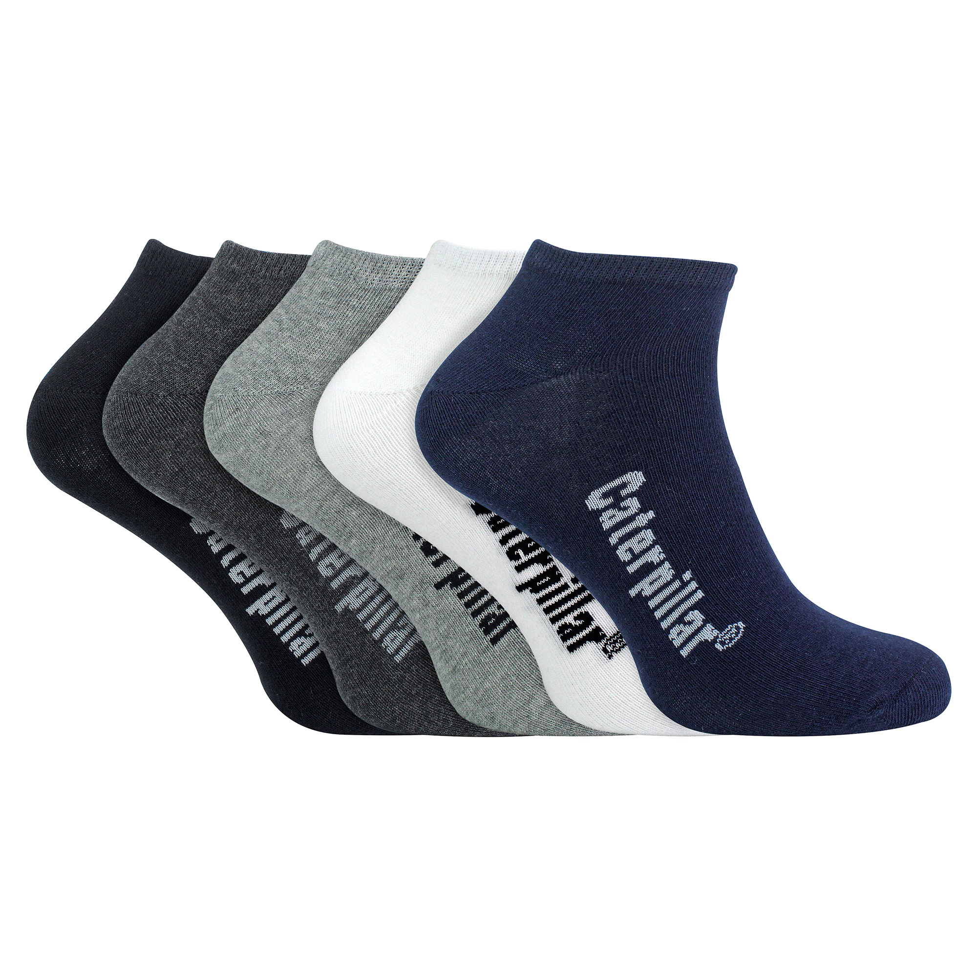 Mens 5 Pack Cotton Rich Trainer Work Socks - Picture 14 of 16