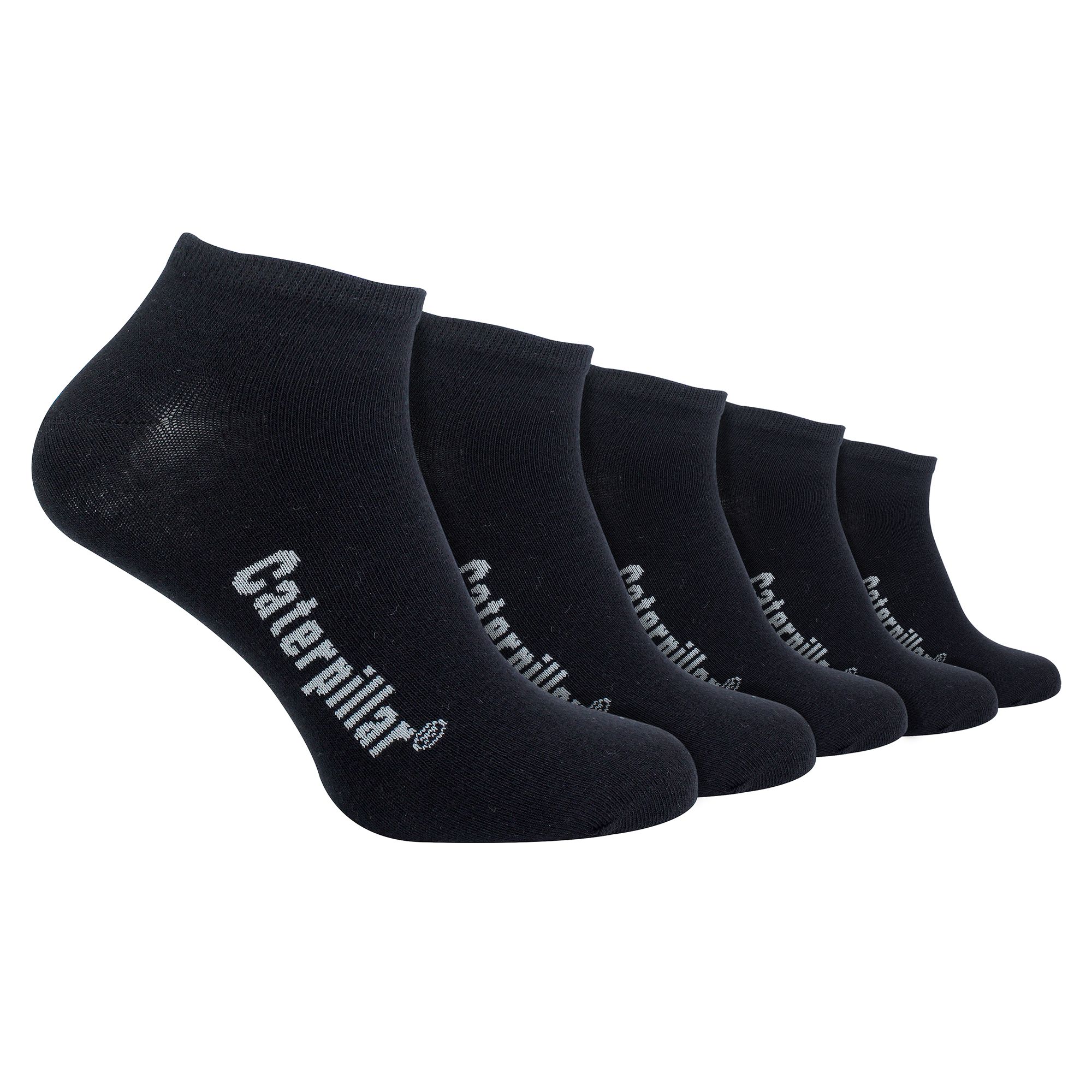 Mens 5 Pack Cotton Rich Trainer Work Socks - Picture 2 of 16