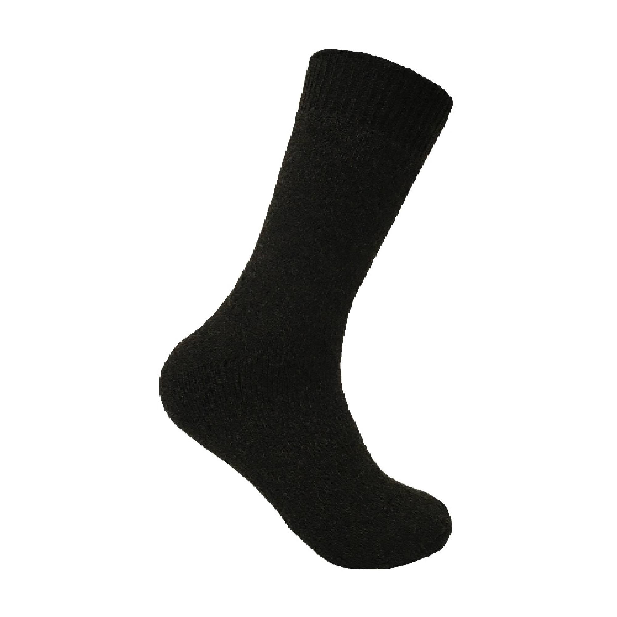 3 Pack Mens Padded Sole Winter Warm Thermal Wool Walking Boot Socks - Picture 6 of 13