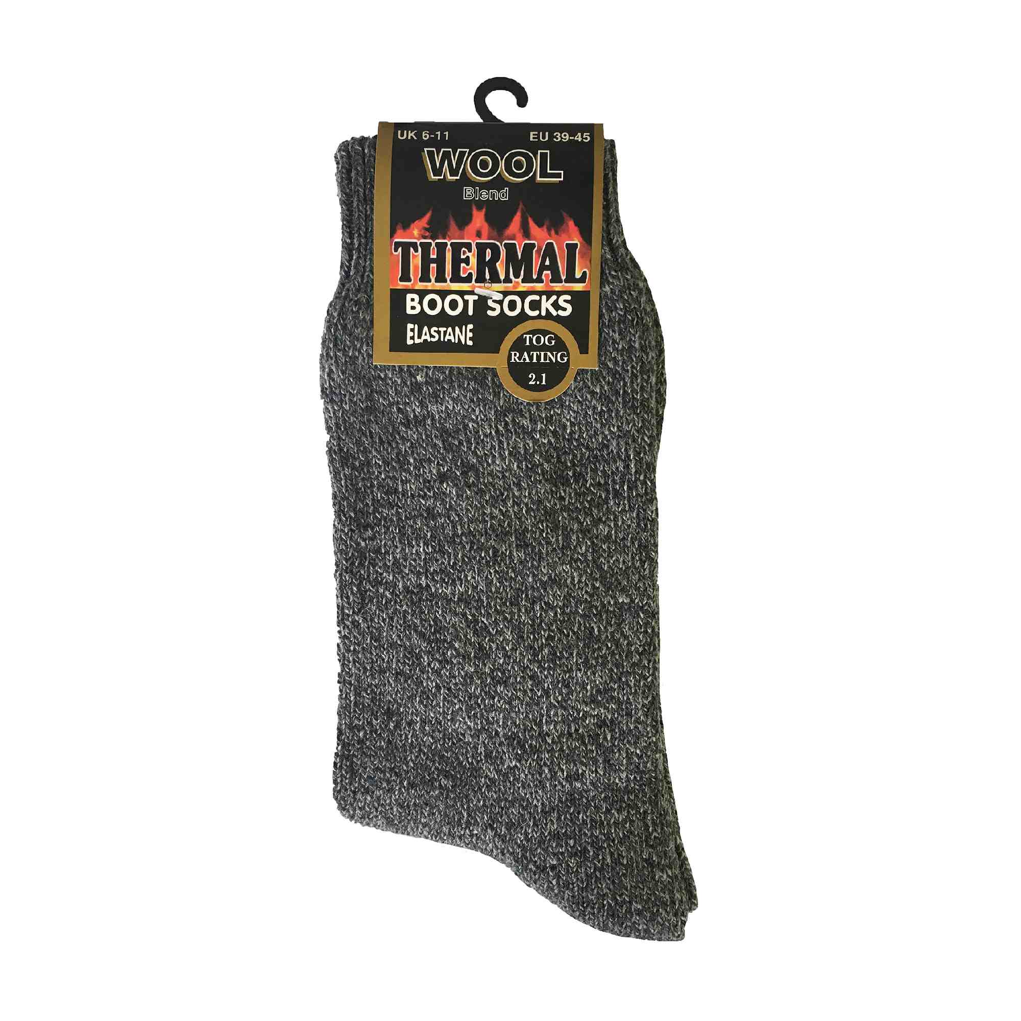 3 Pack Mens Padded Sole Winter Warm Thermal Wool Walking Boot Socks - Picture 9 of 13