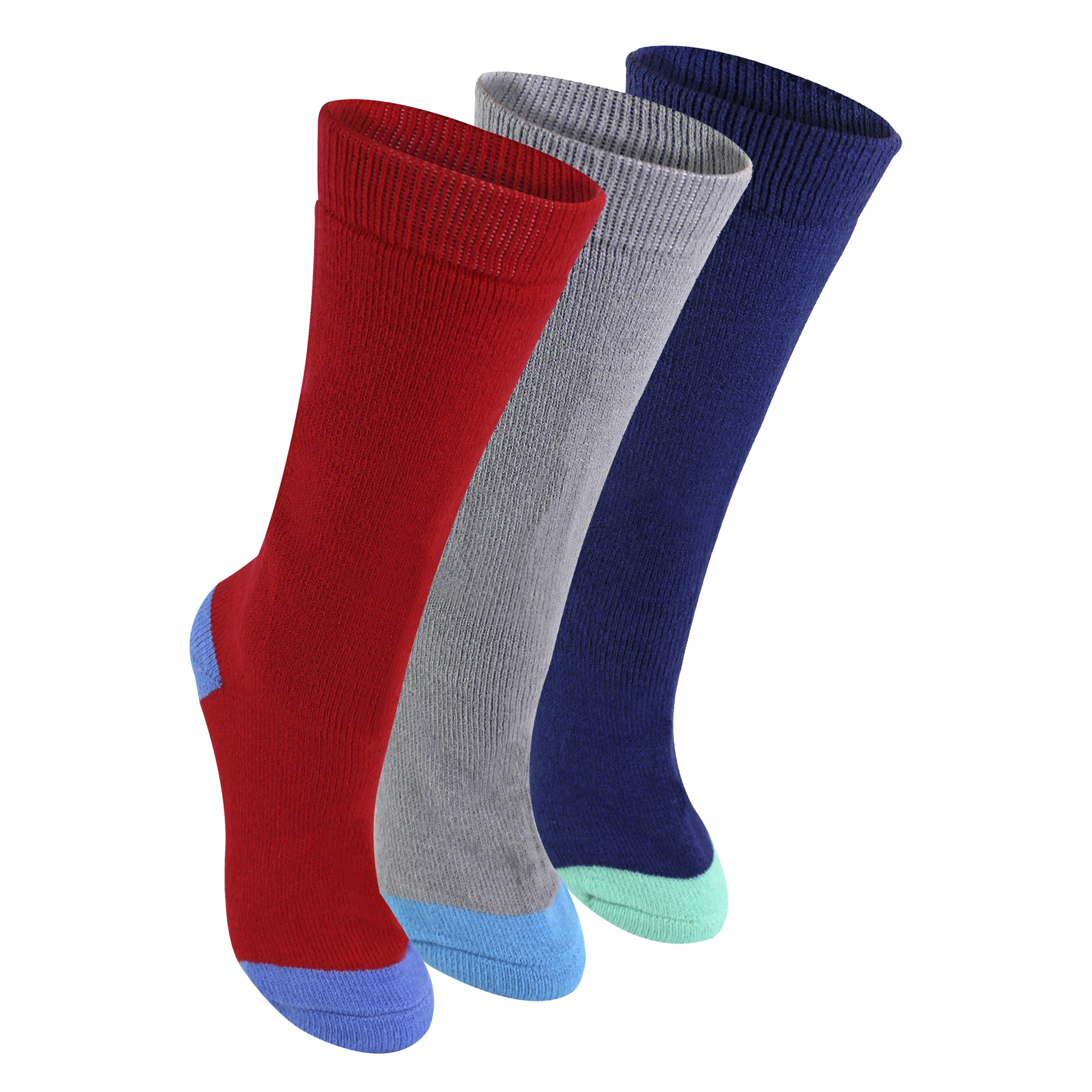 3 Pack Kids Wellington Boot Socks | Boys Welly Socks for Outdoor Walking - Picture 2 of 6