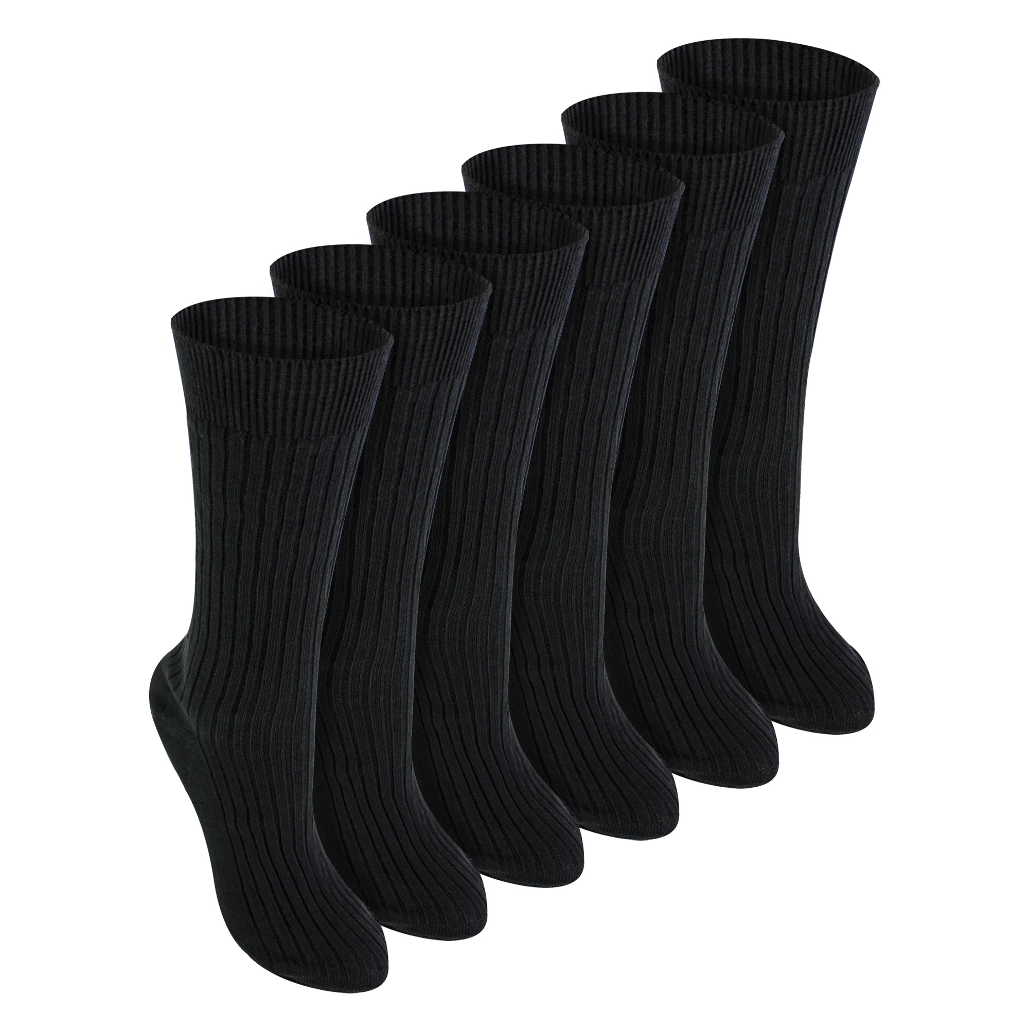 Pack de 6 calcetines transpirables 100 % algodón para niños - Imagen 2 de 6