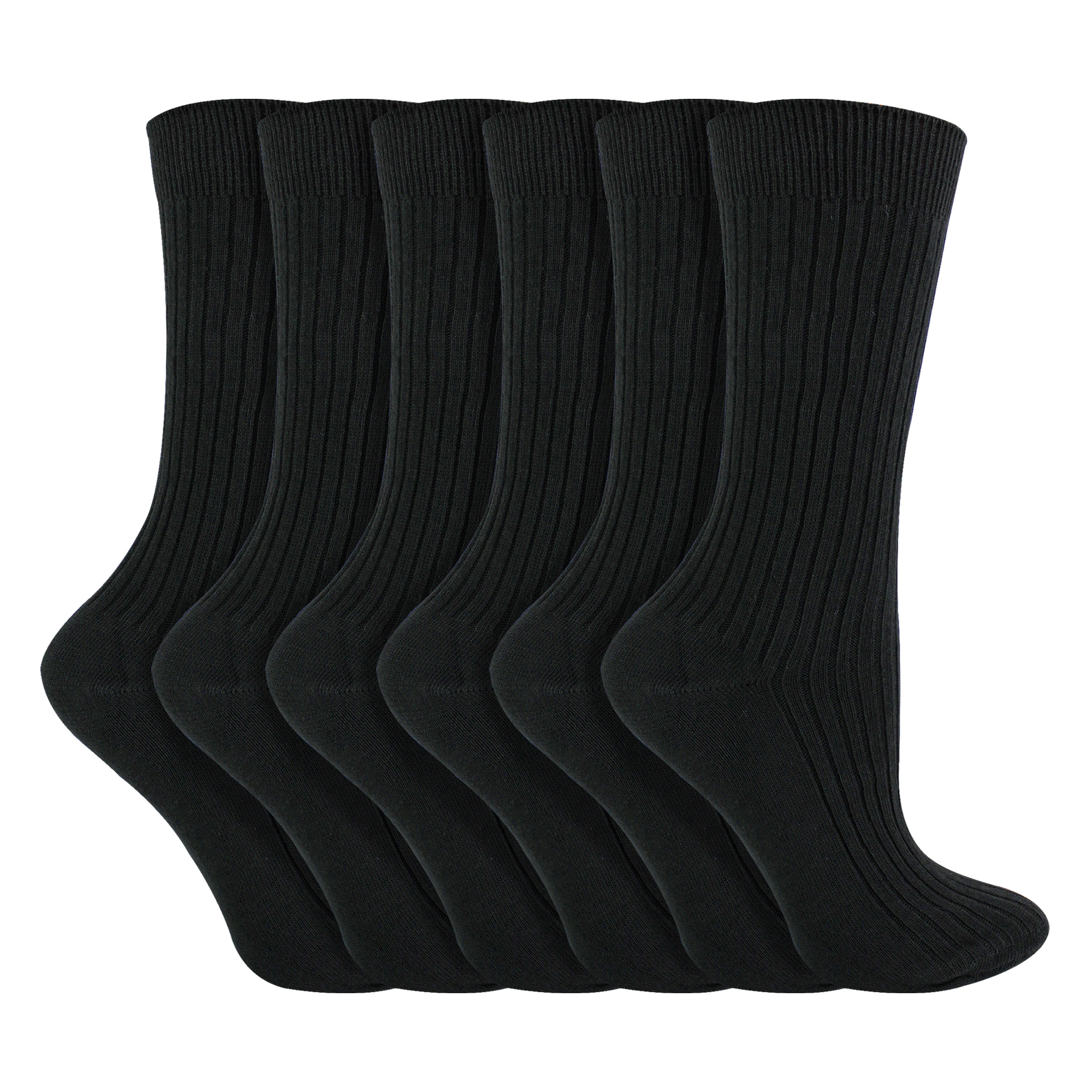 Pack de 6 calcetines transpirables 100 % algodón para niños - Imagen 4 de 6