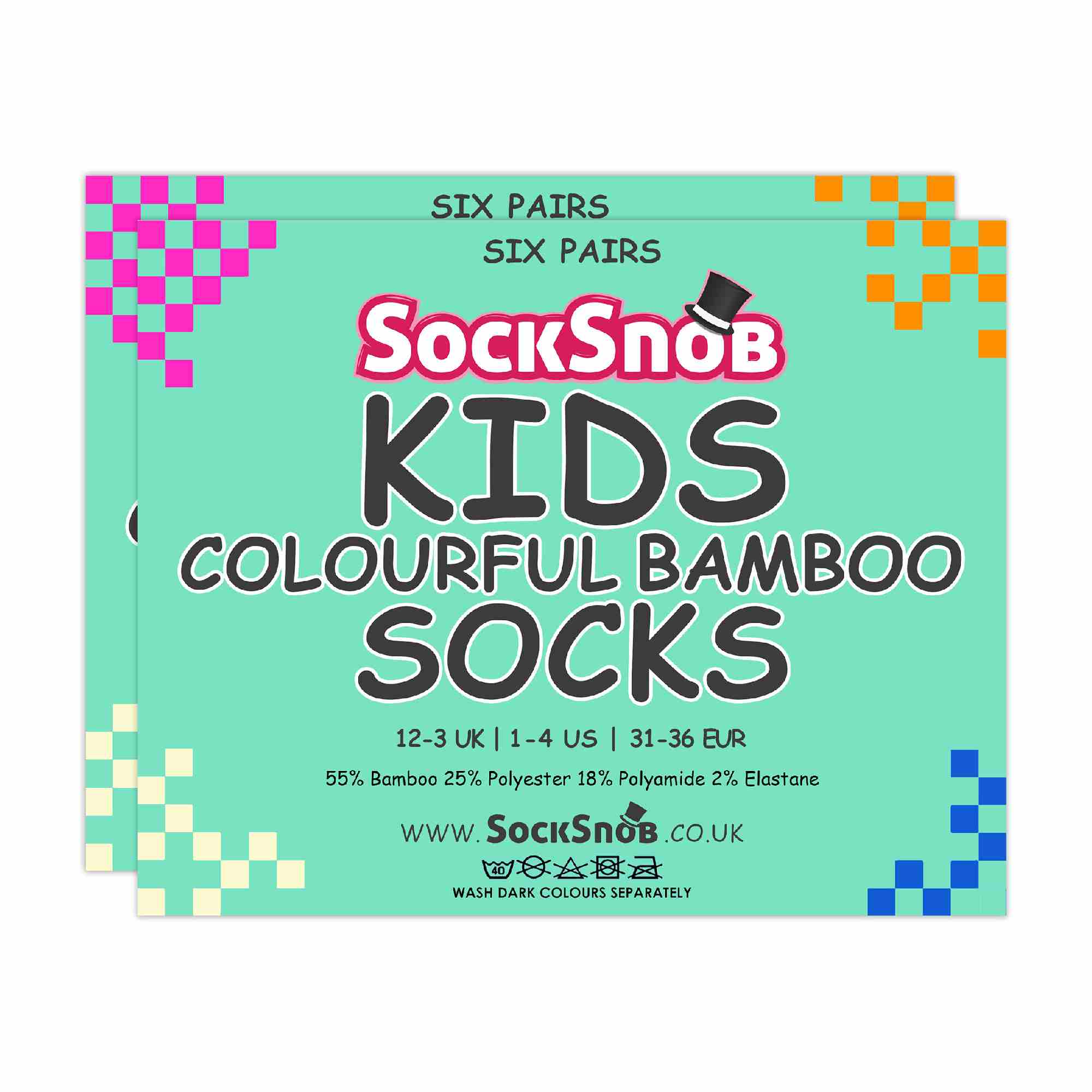 Sock Snob 12 Multipack Kids Bamboo Socks | Summer School Socks | Girls & Boys - Picture 8 of 21