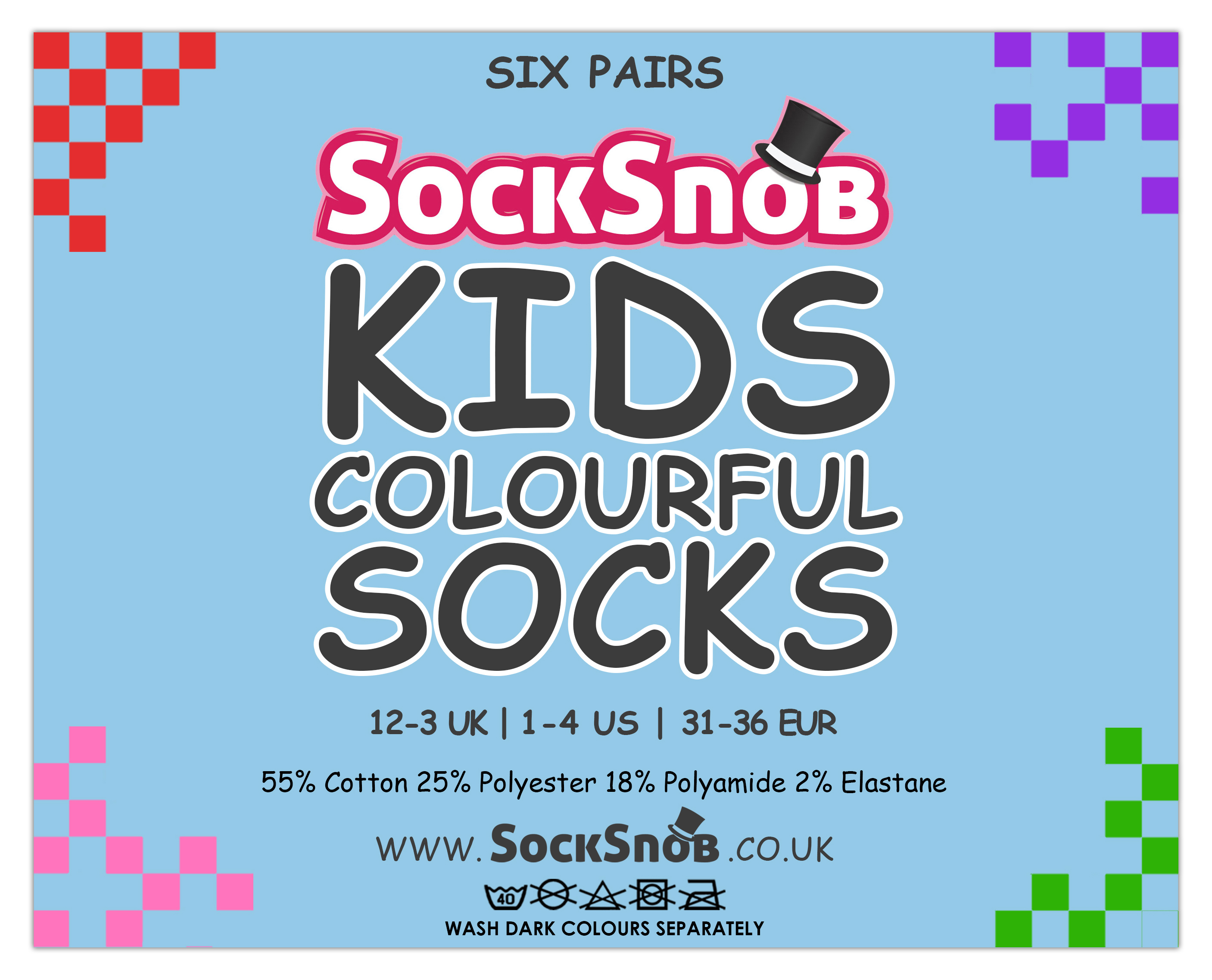 Lot of 24 Rich Cotton Socks for Boys and Girls - Picture 8 of 21